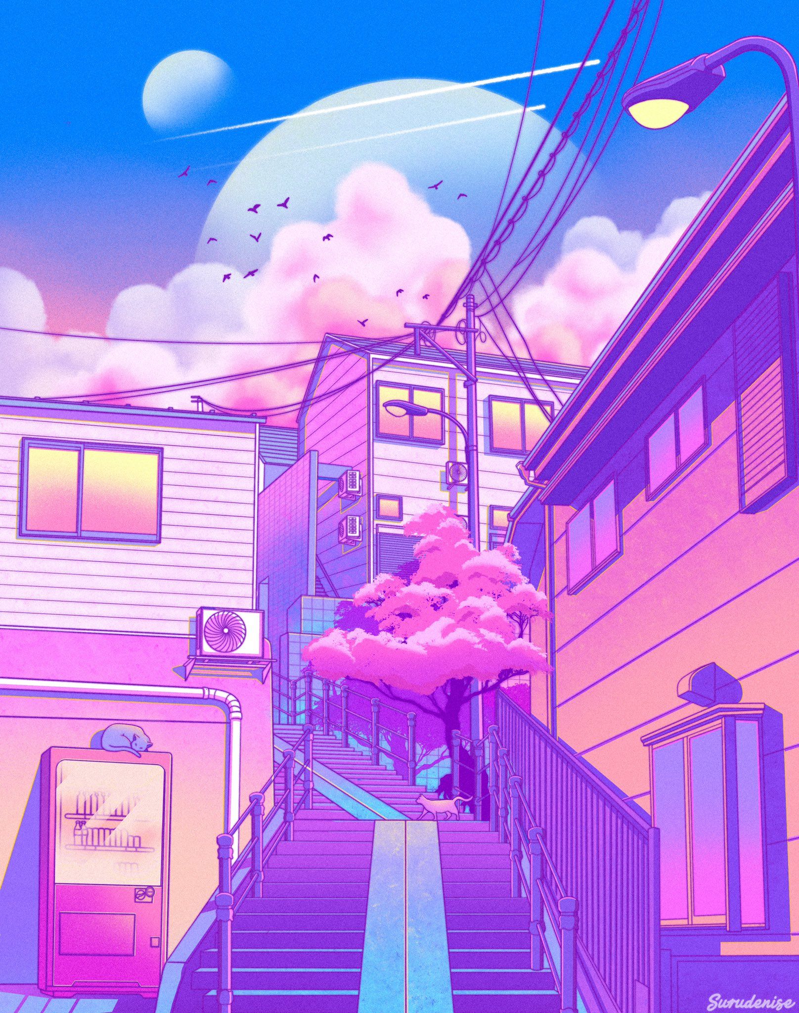 Pink Japanese Aesthetic Wallpapers