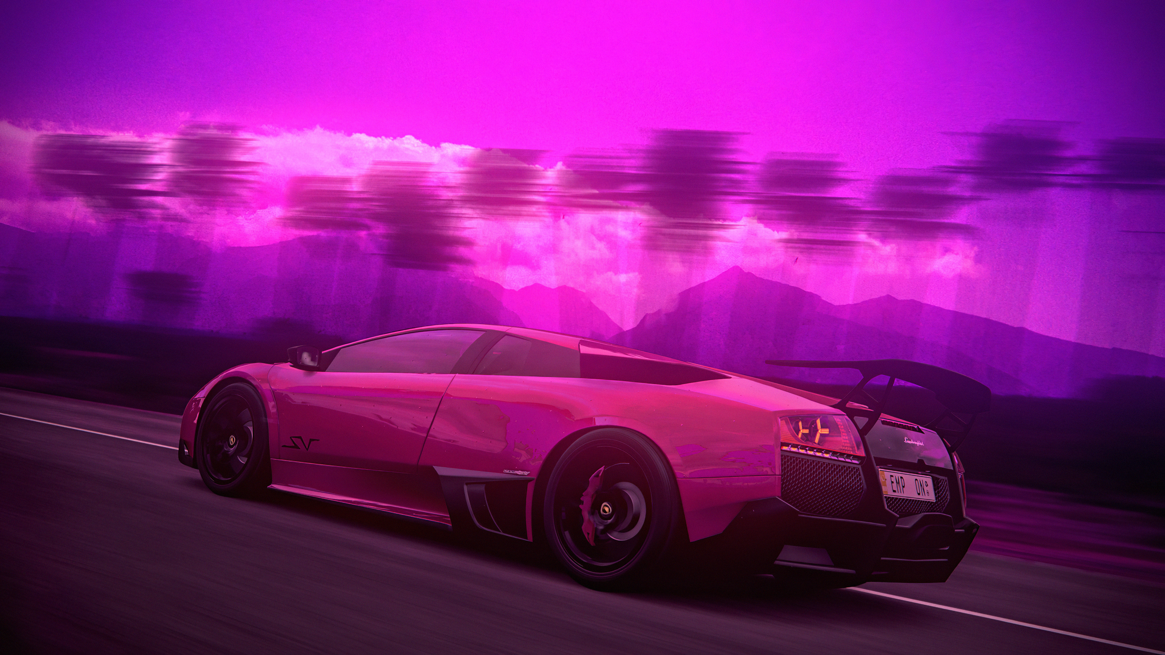 Pink Lamborghini Wallpapers