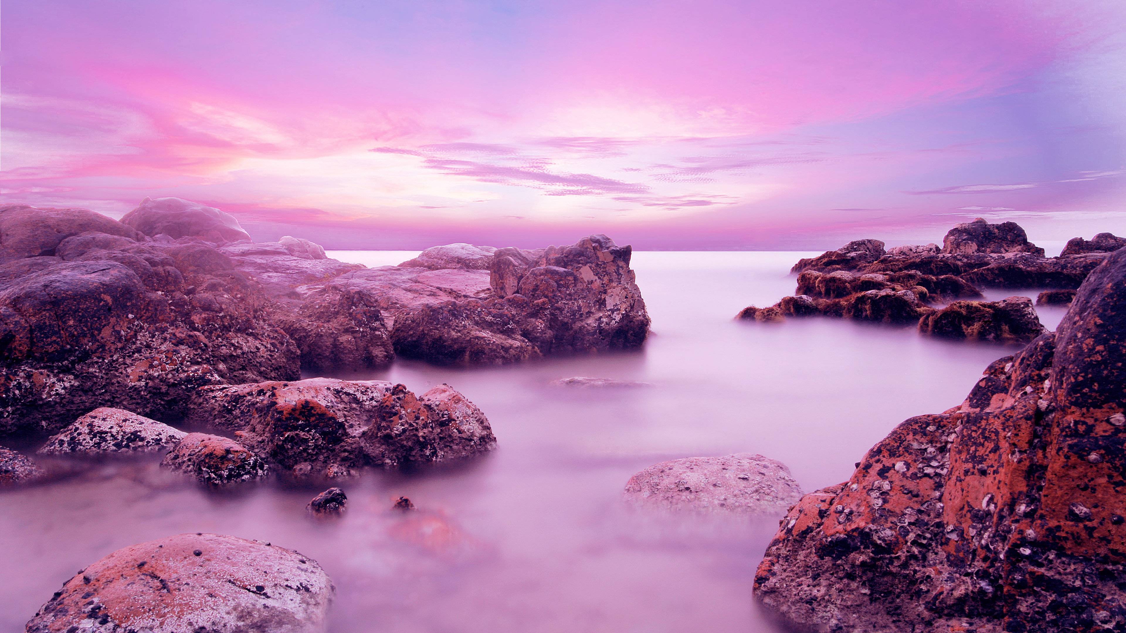 Pink Landscape Wallpapers