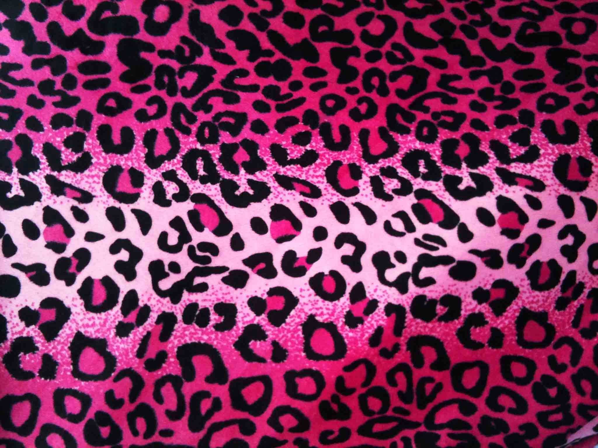 Pink Leopard Print Wallpapers