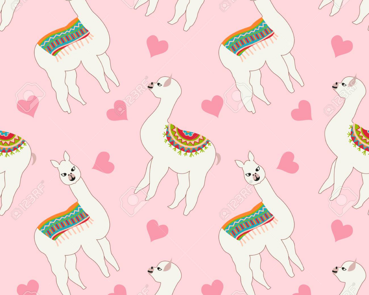 Pink Llama Wallpapers