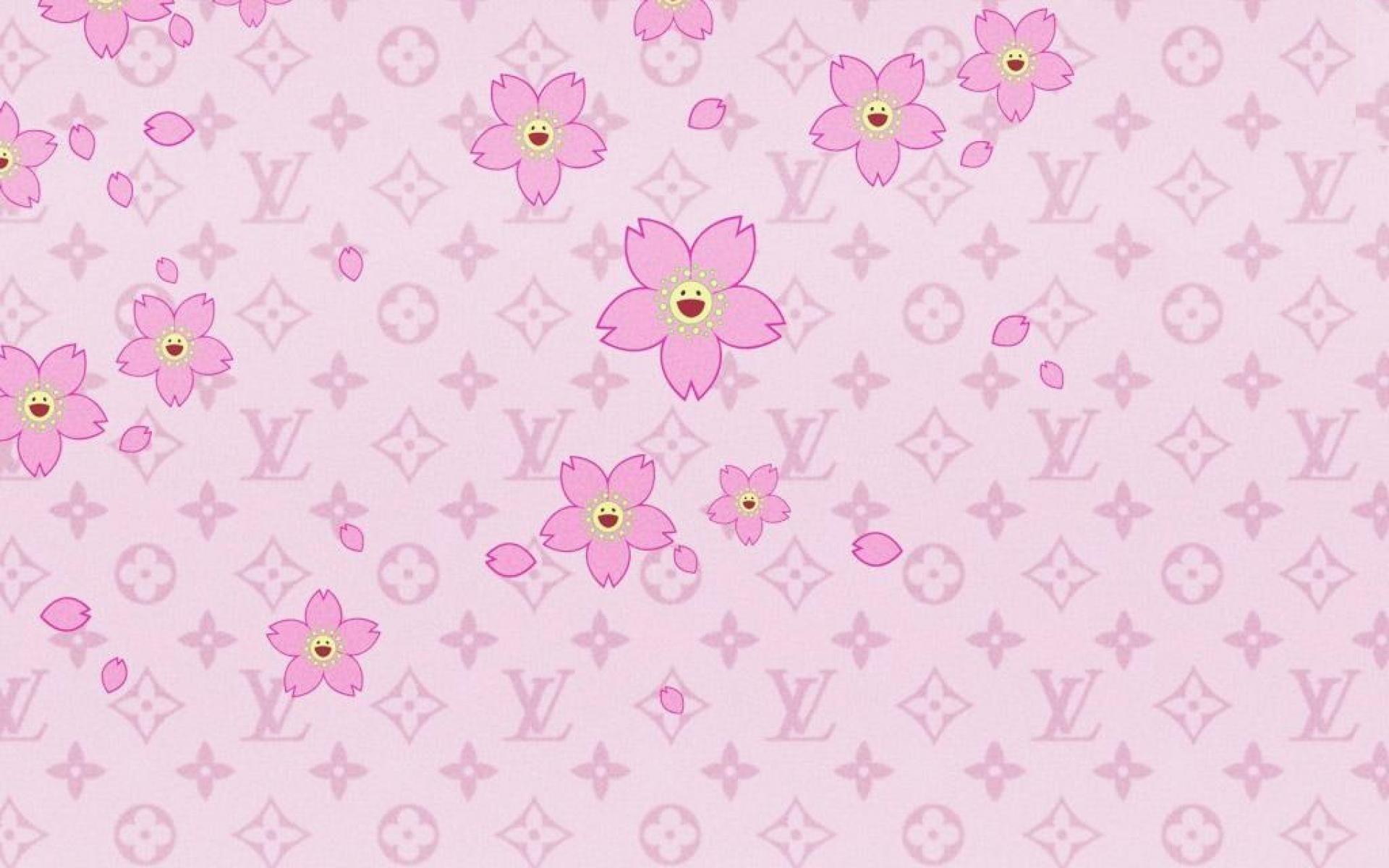 Pink Louis Vuitton Desktop Wallpapers