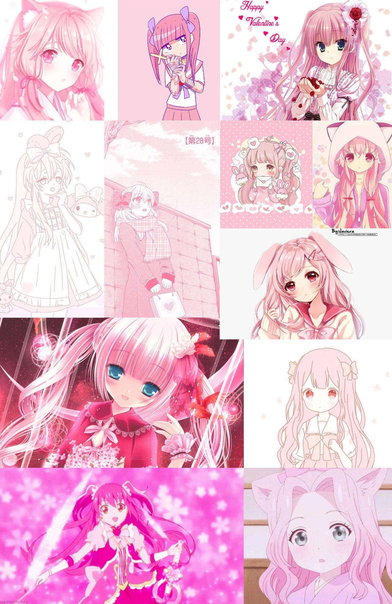 Pink Manga Anime Wallpapers