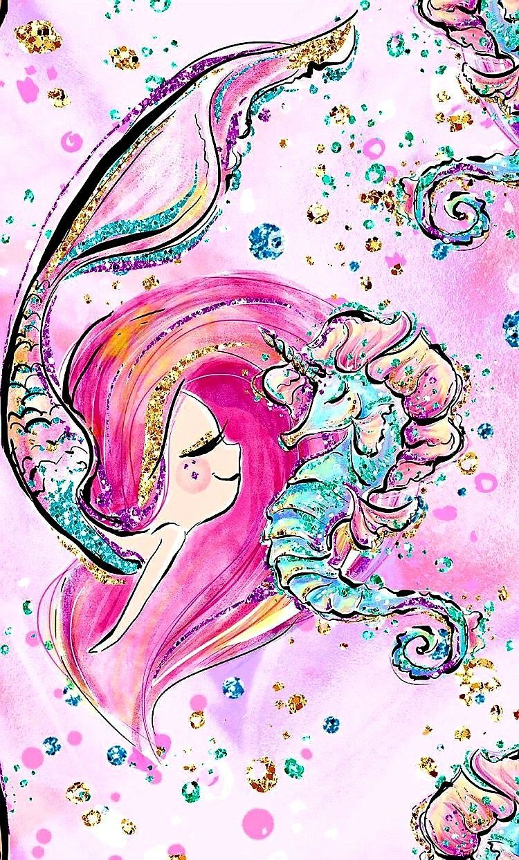 Pink Mermaid Wallpapers