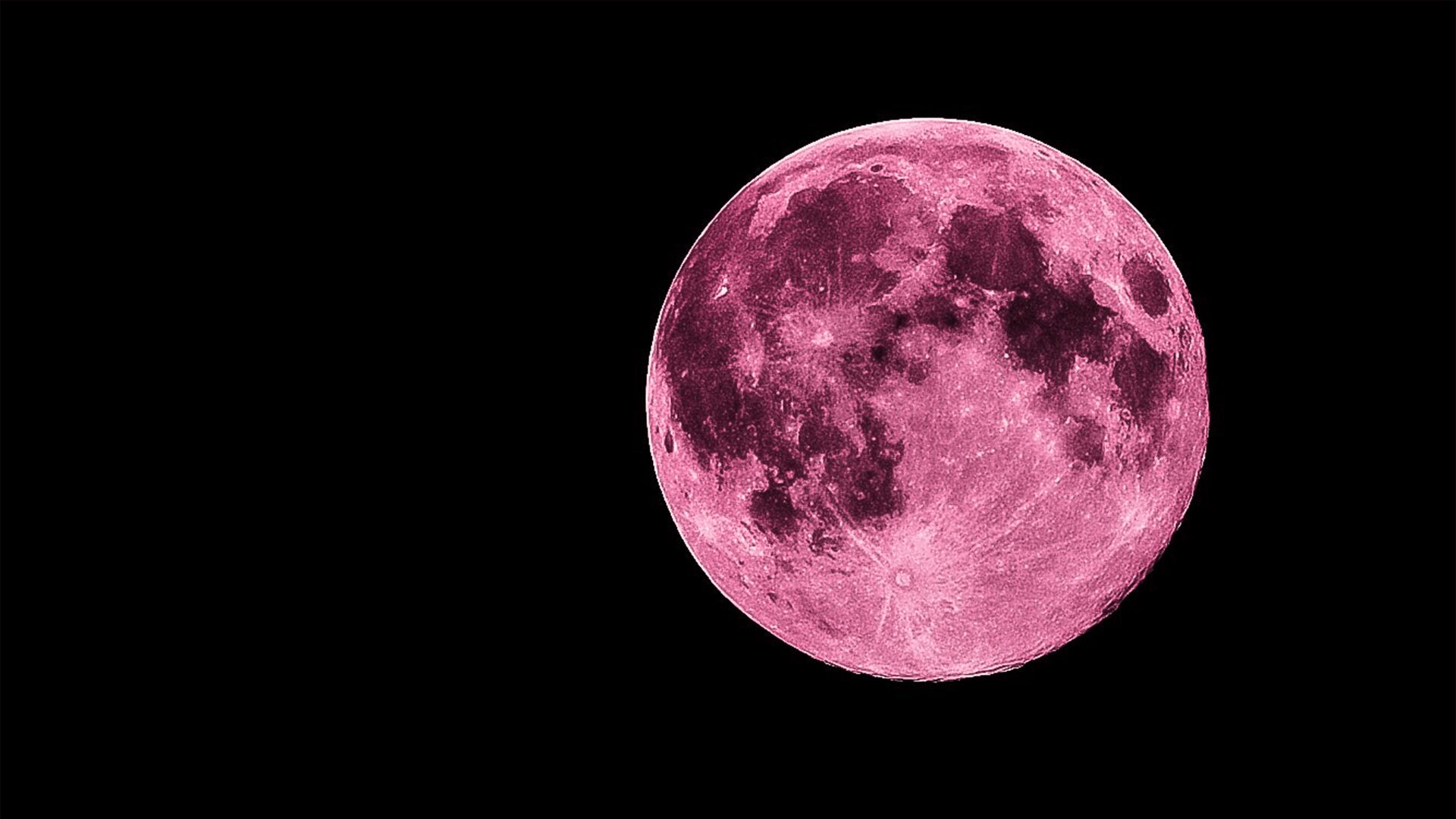 Pink Moon 2018 Wallpapers