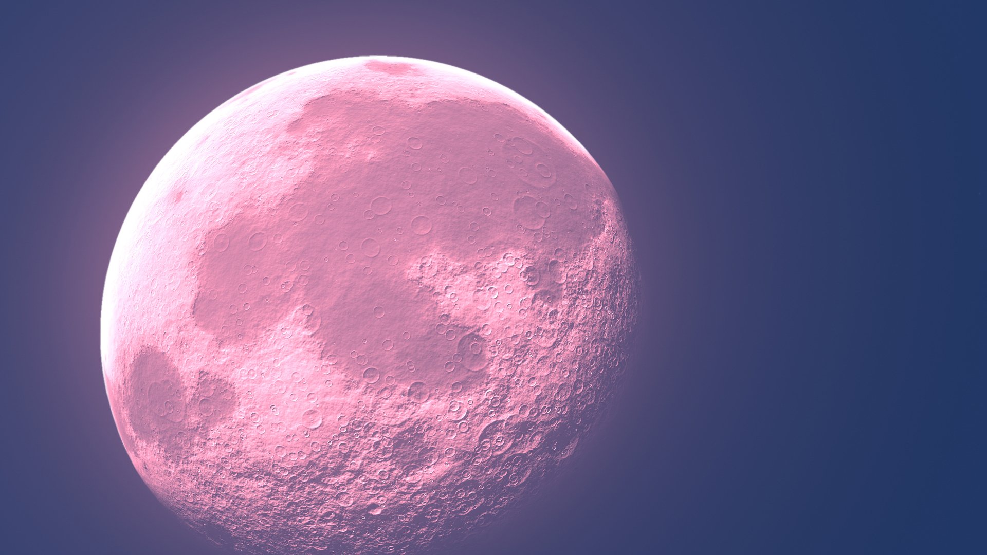 Pink Moon 2018 Wallpapers