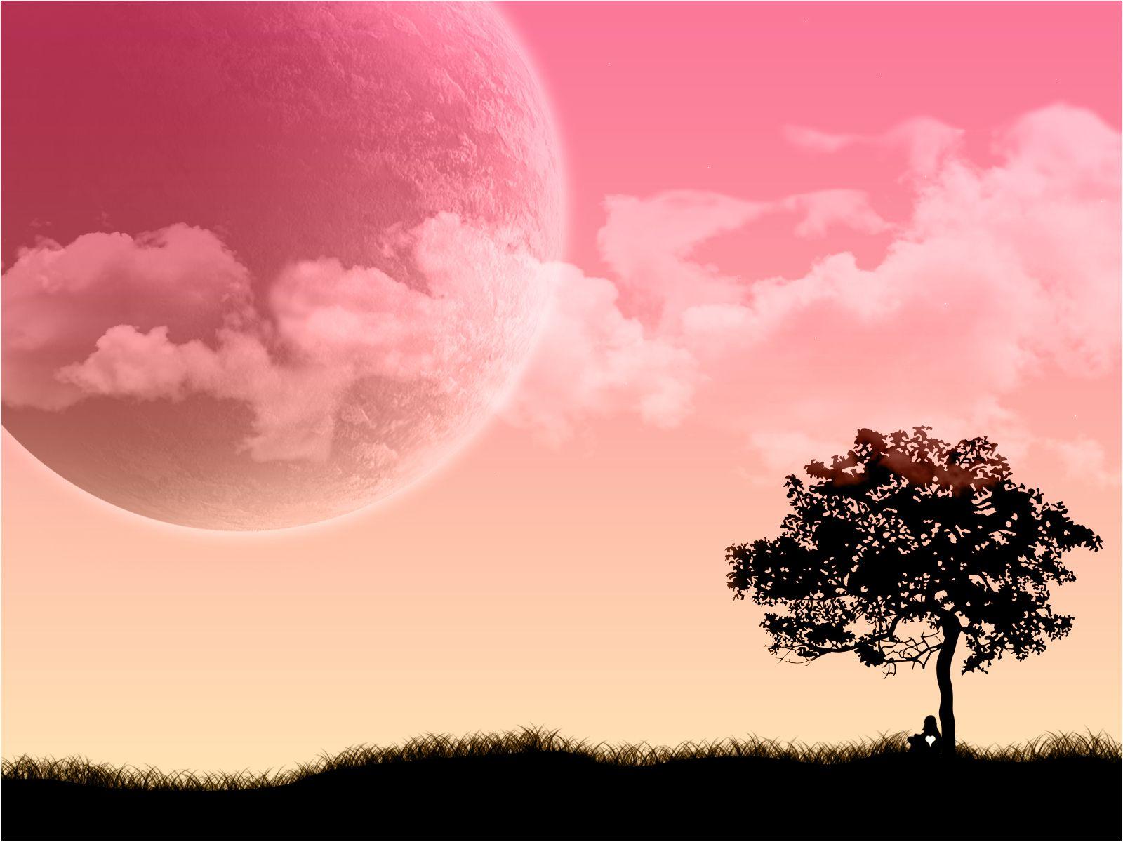 Pink Moon 2018 Wallpapers