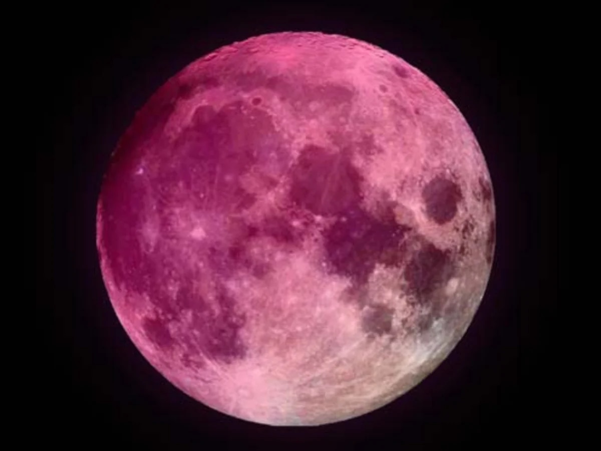 Pink Moon 2018 Wallpapers