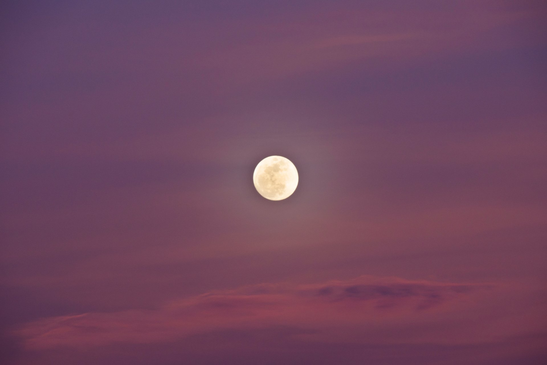 Pink Moon 2018 Wallpapers