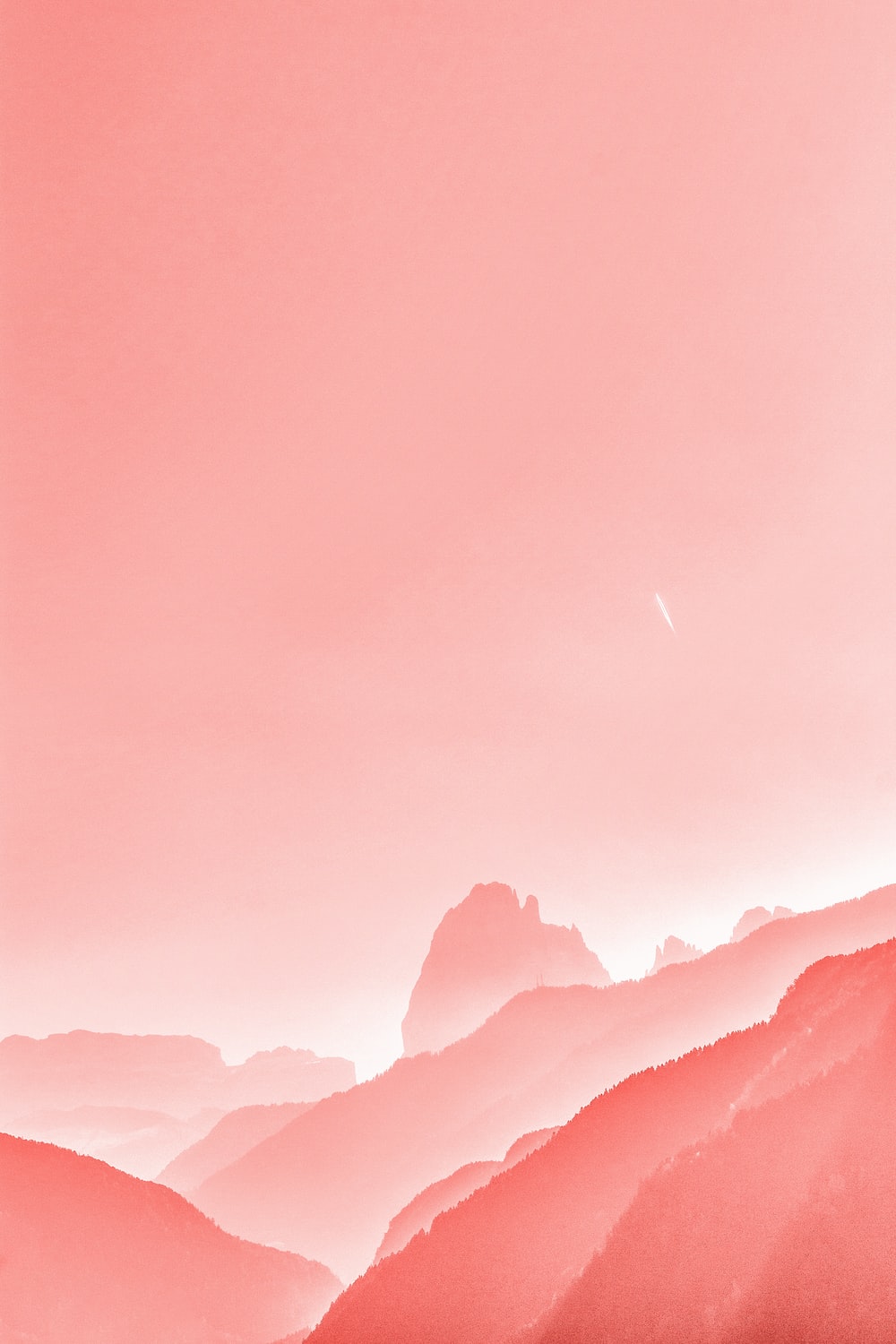 Pink Mountains Wallpapers