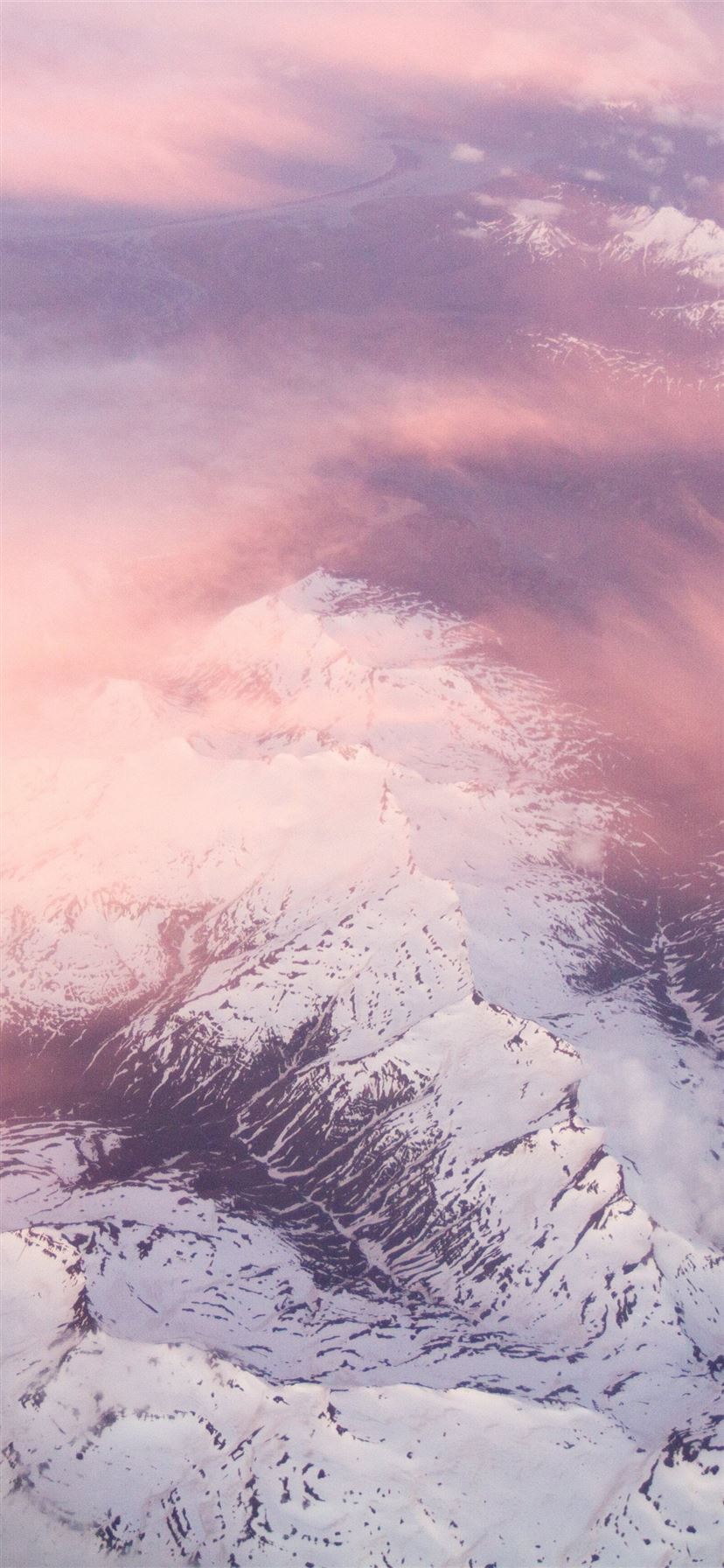 Pink Mountains Wallpapers