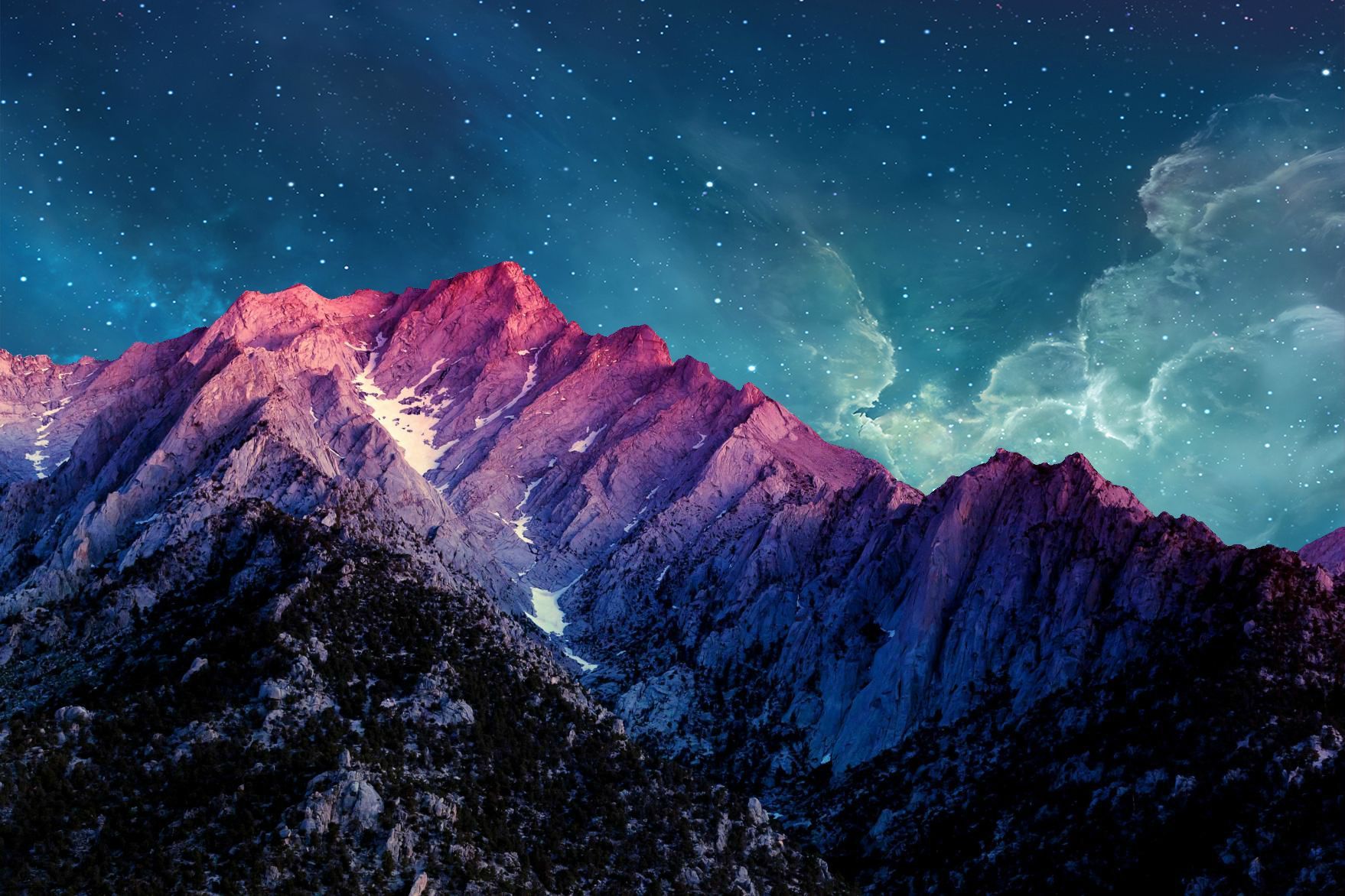 Pink Mountains Wallpapers