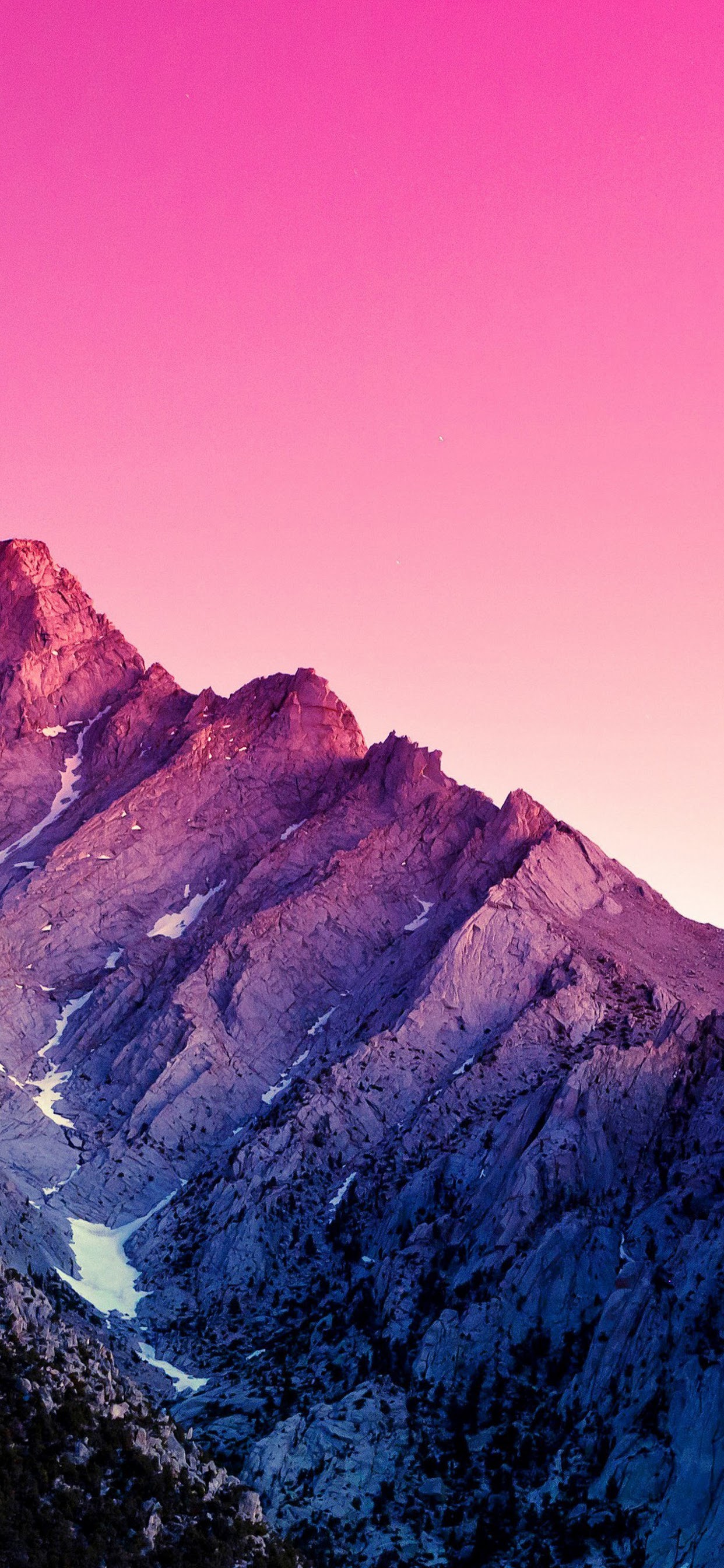 Pink Mountains Wallpapers