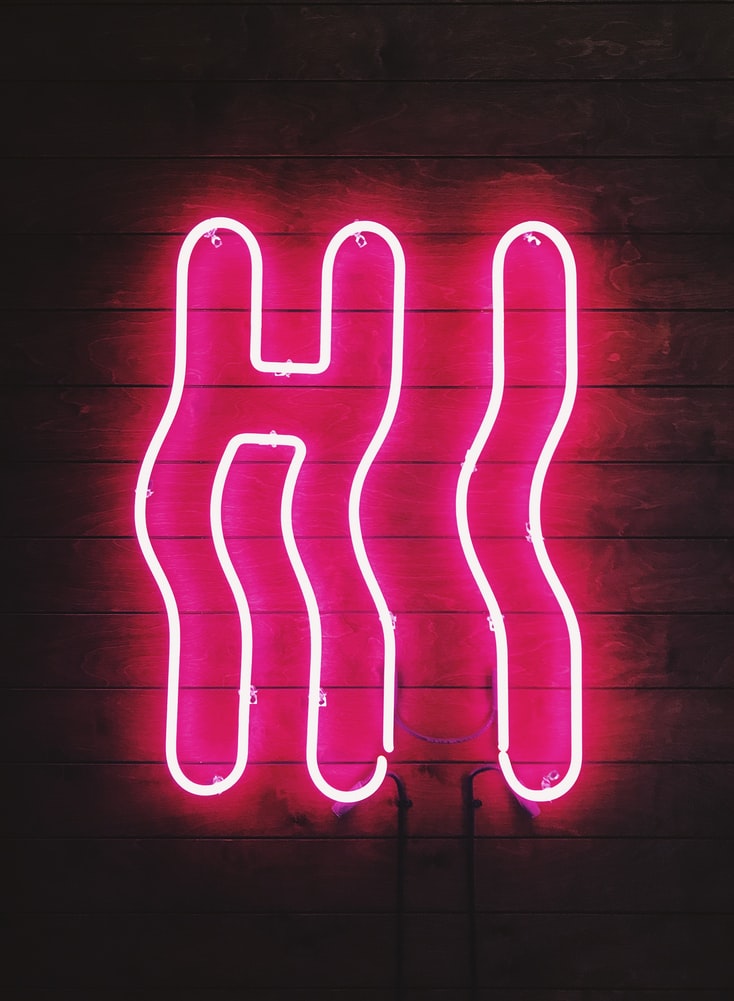 Pink Neon Aesthetic Wallpapers