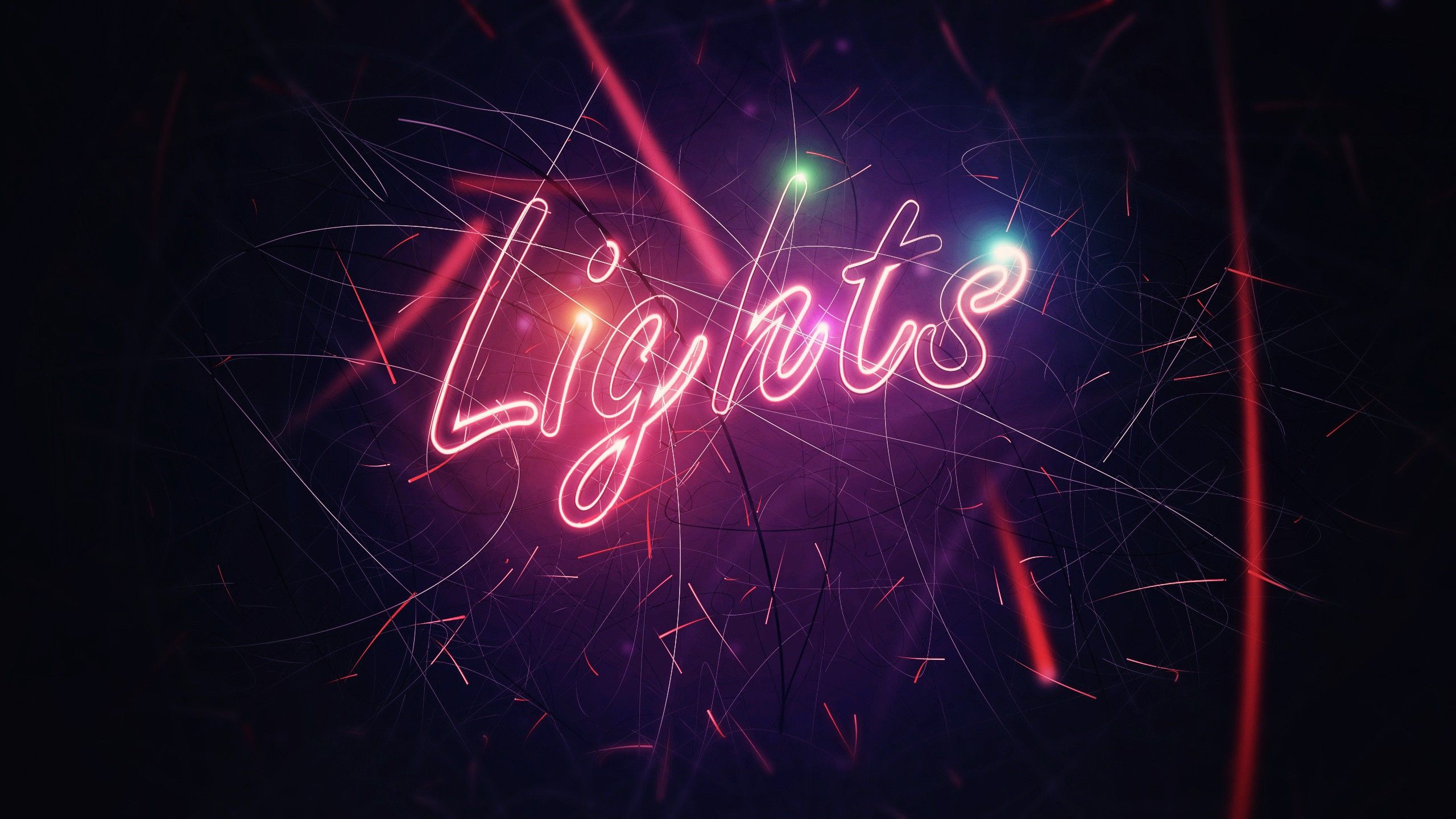 Pink Neon Lights Wallpapers