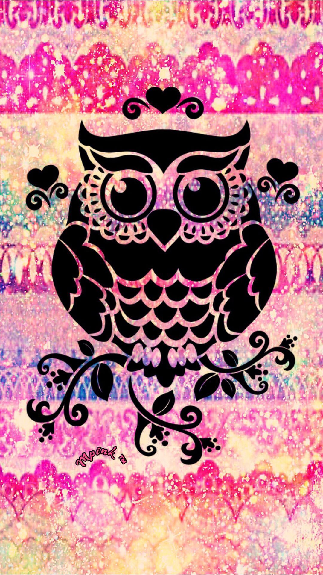 Pink Owl Wallpapers