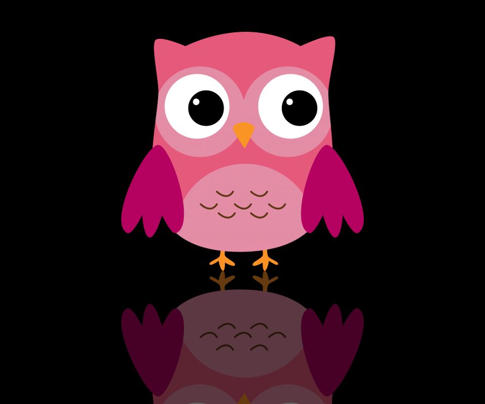 Pink Owl Wallpapers