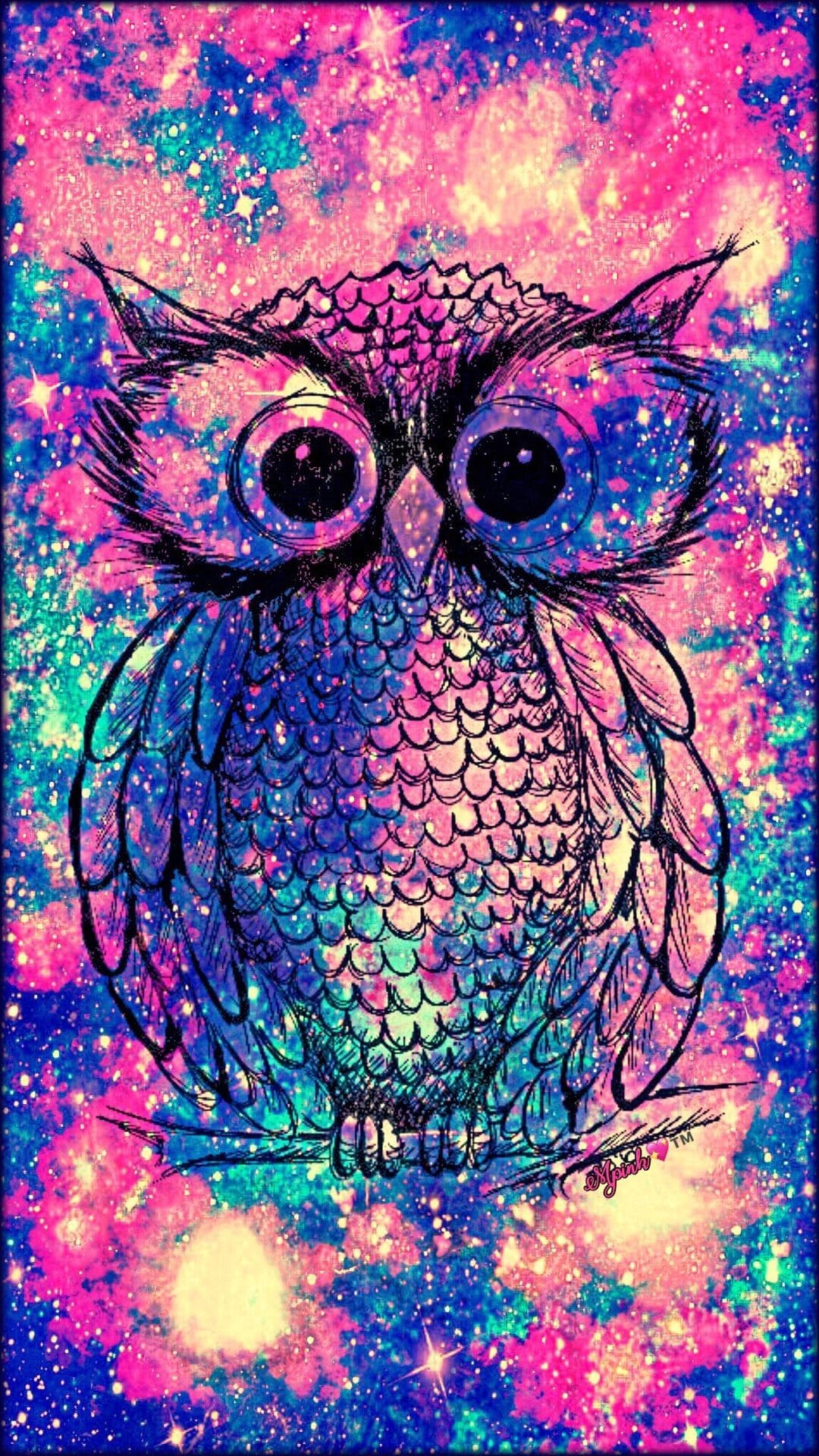 Pink Owl Wallpapers