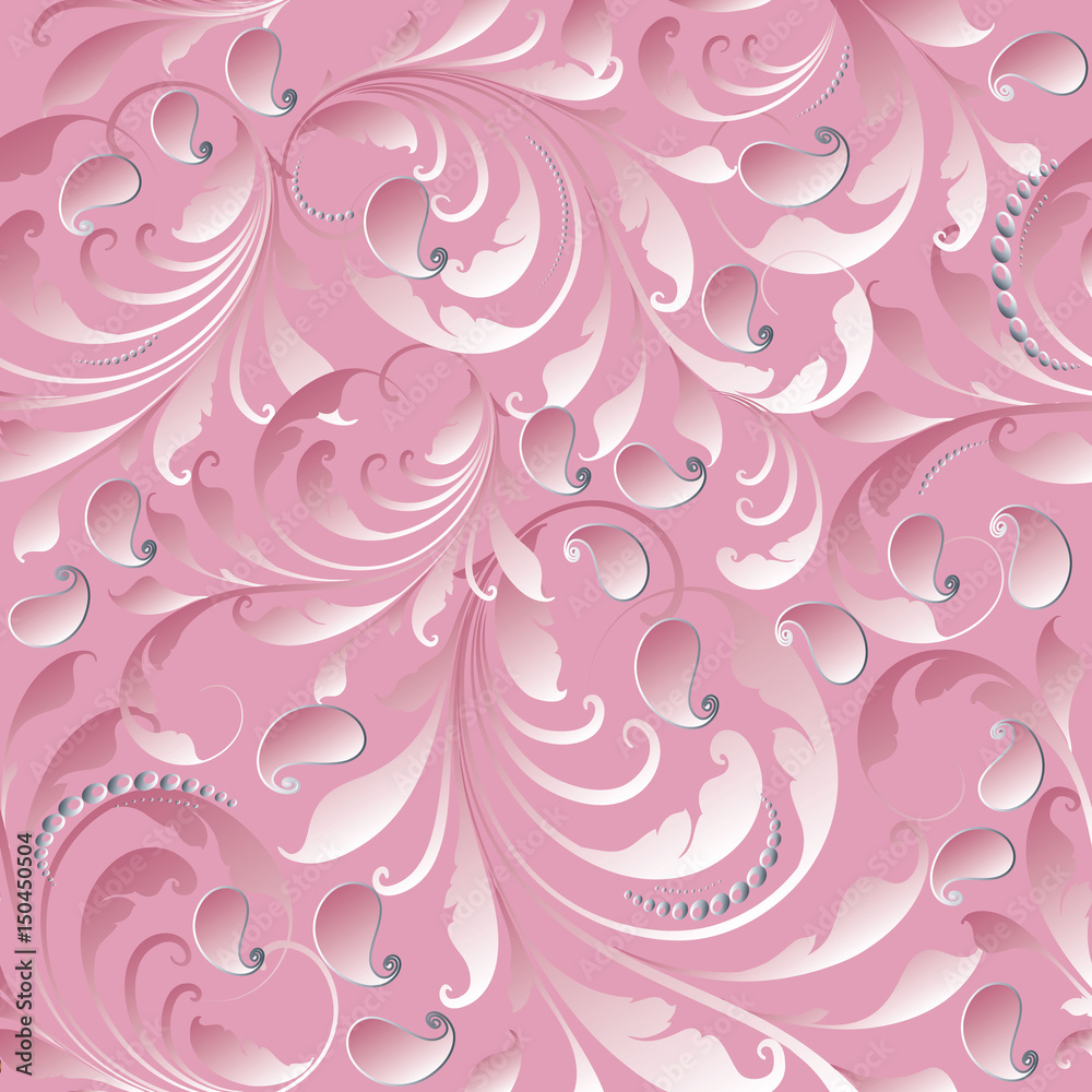 Pink Paisley Wallpapers