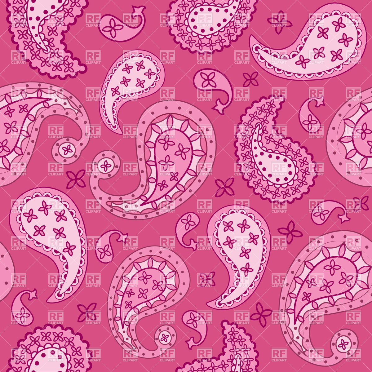 Pink Paisley Wallpapers