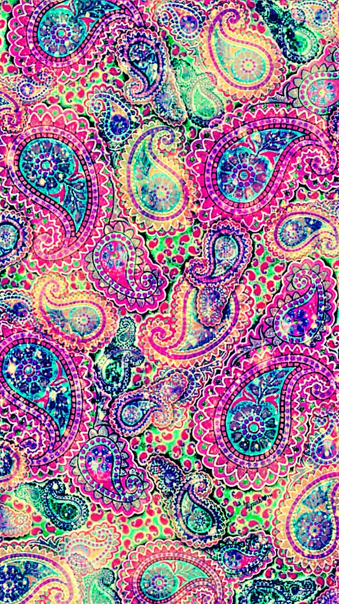 Pink Paisley Wallpapers