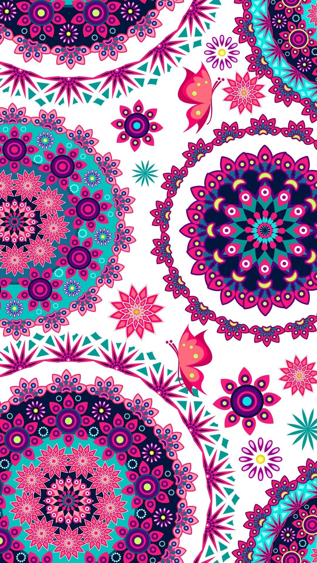 Pink Paisley Wallpapers