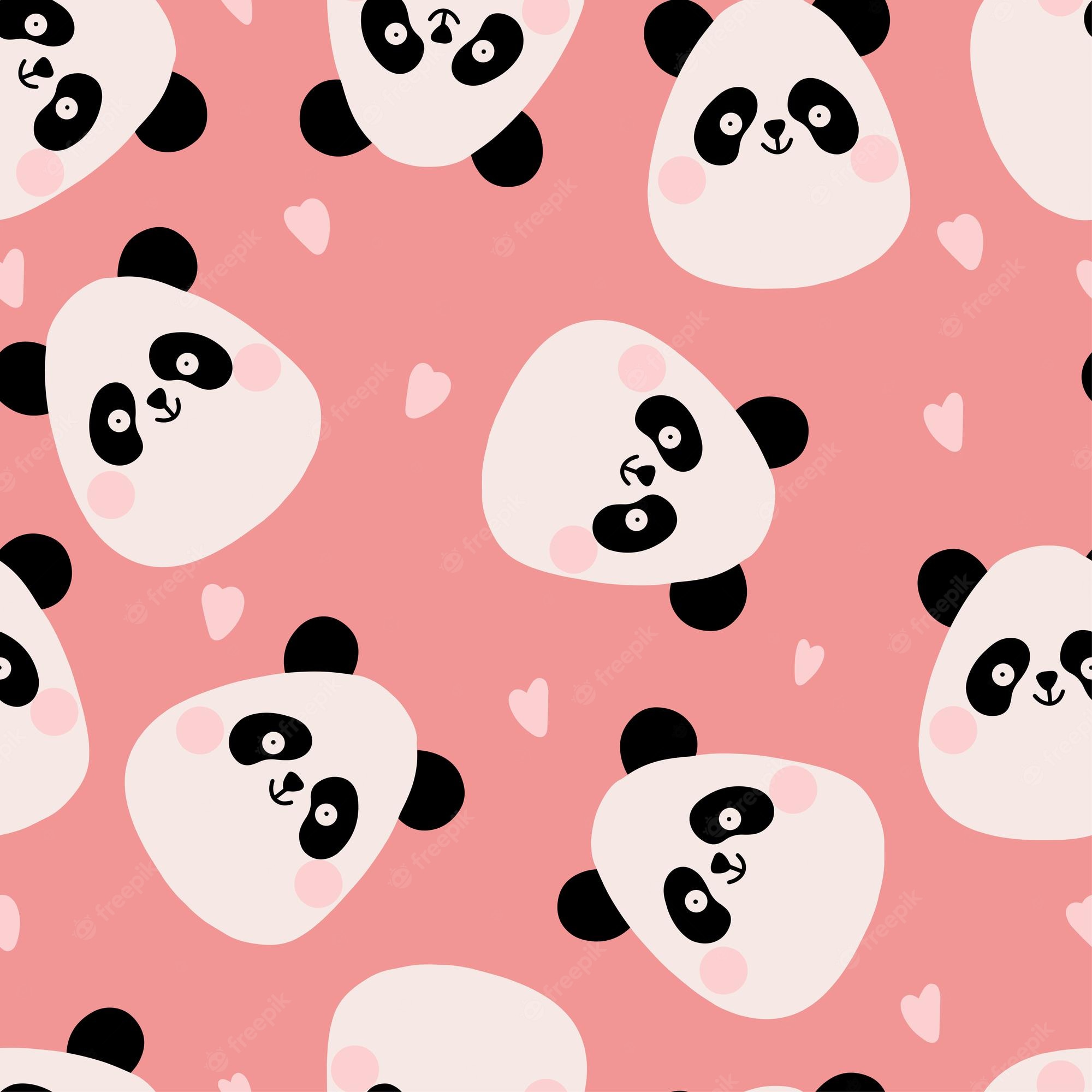 Pink Panda Wallpapers