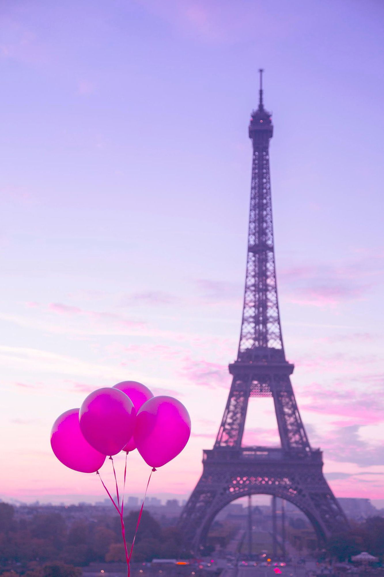 Pink Paris Wallpapers