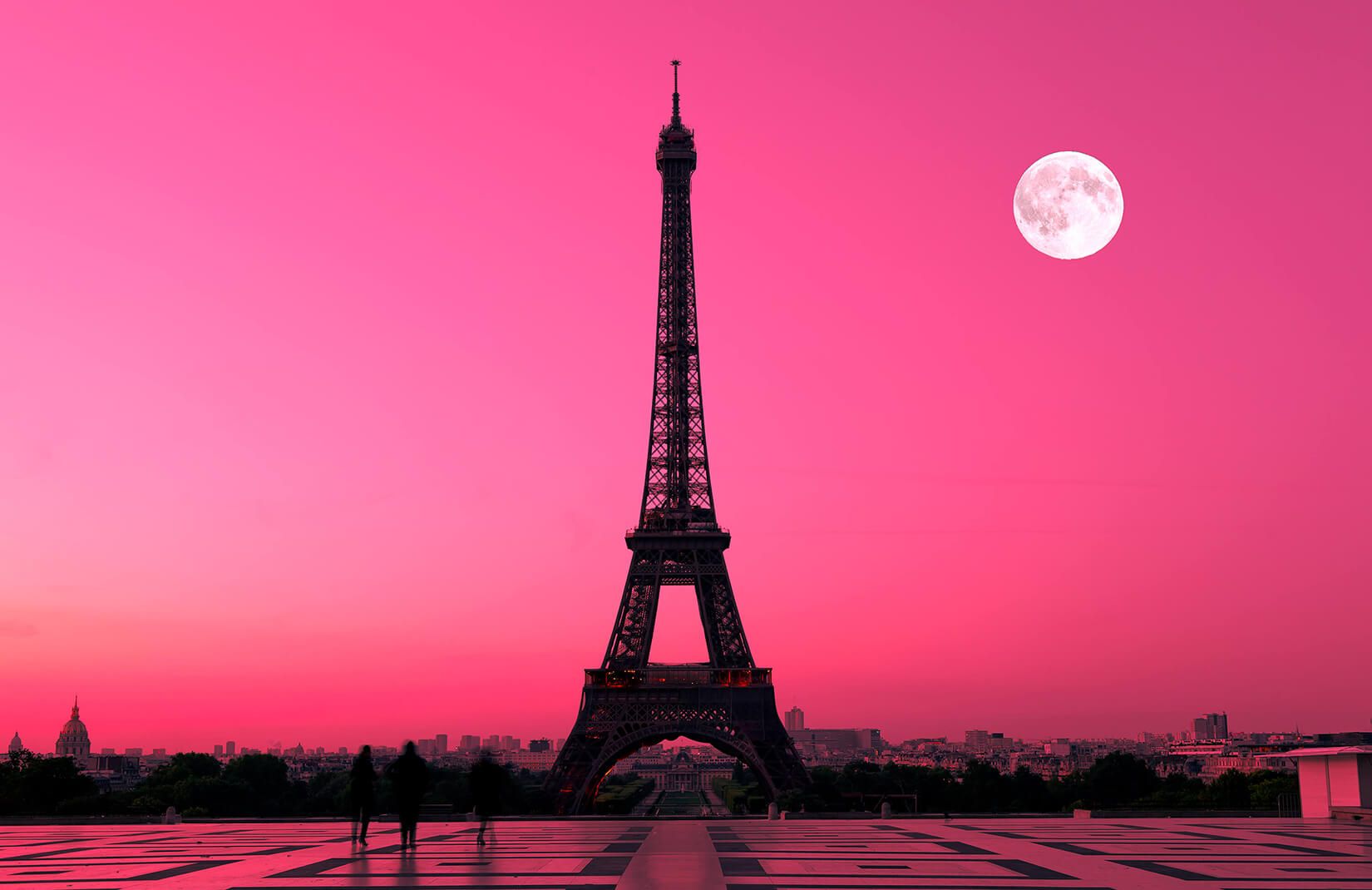 Pink Paris Wallpapers