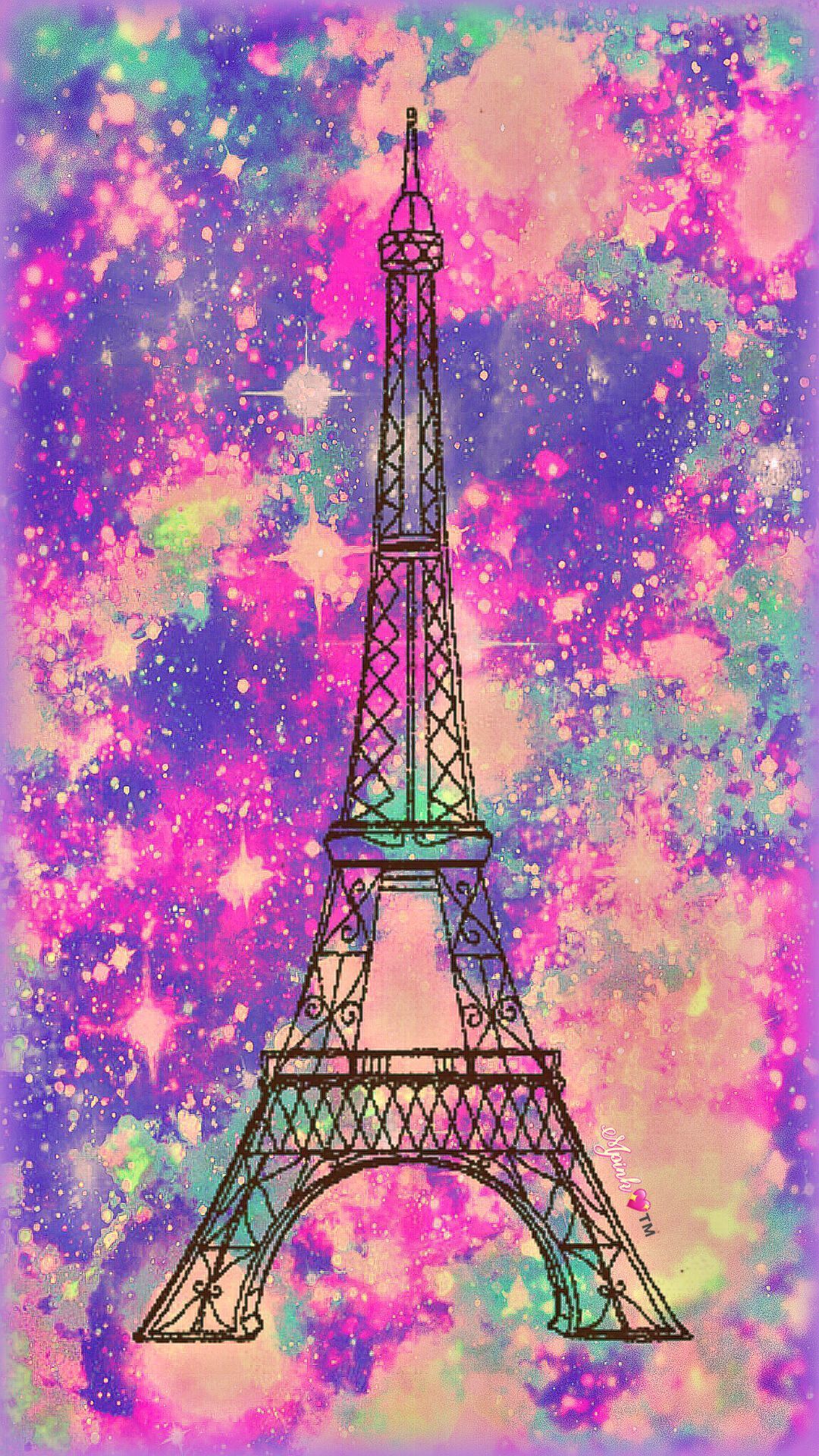 Pink Paris Wallpapers