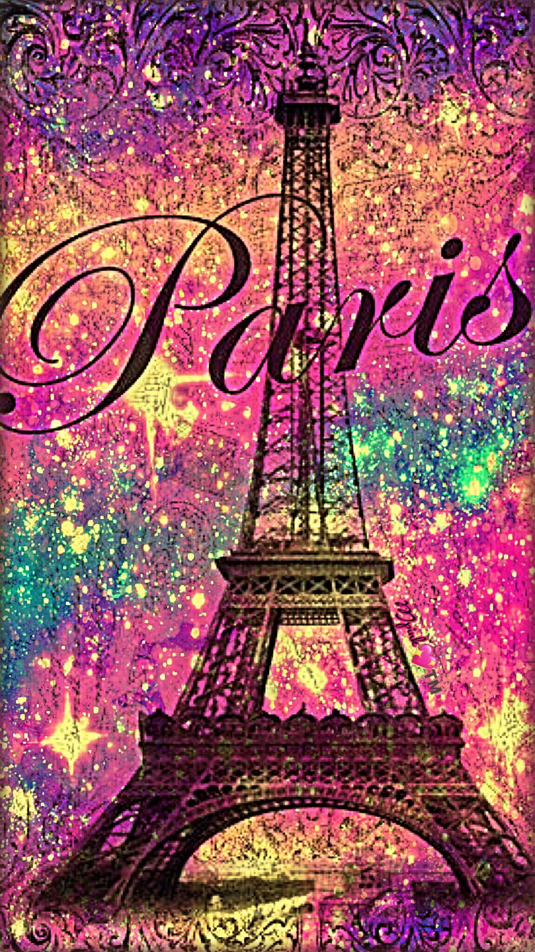 Pink Paris Wallpapers