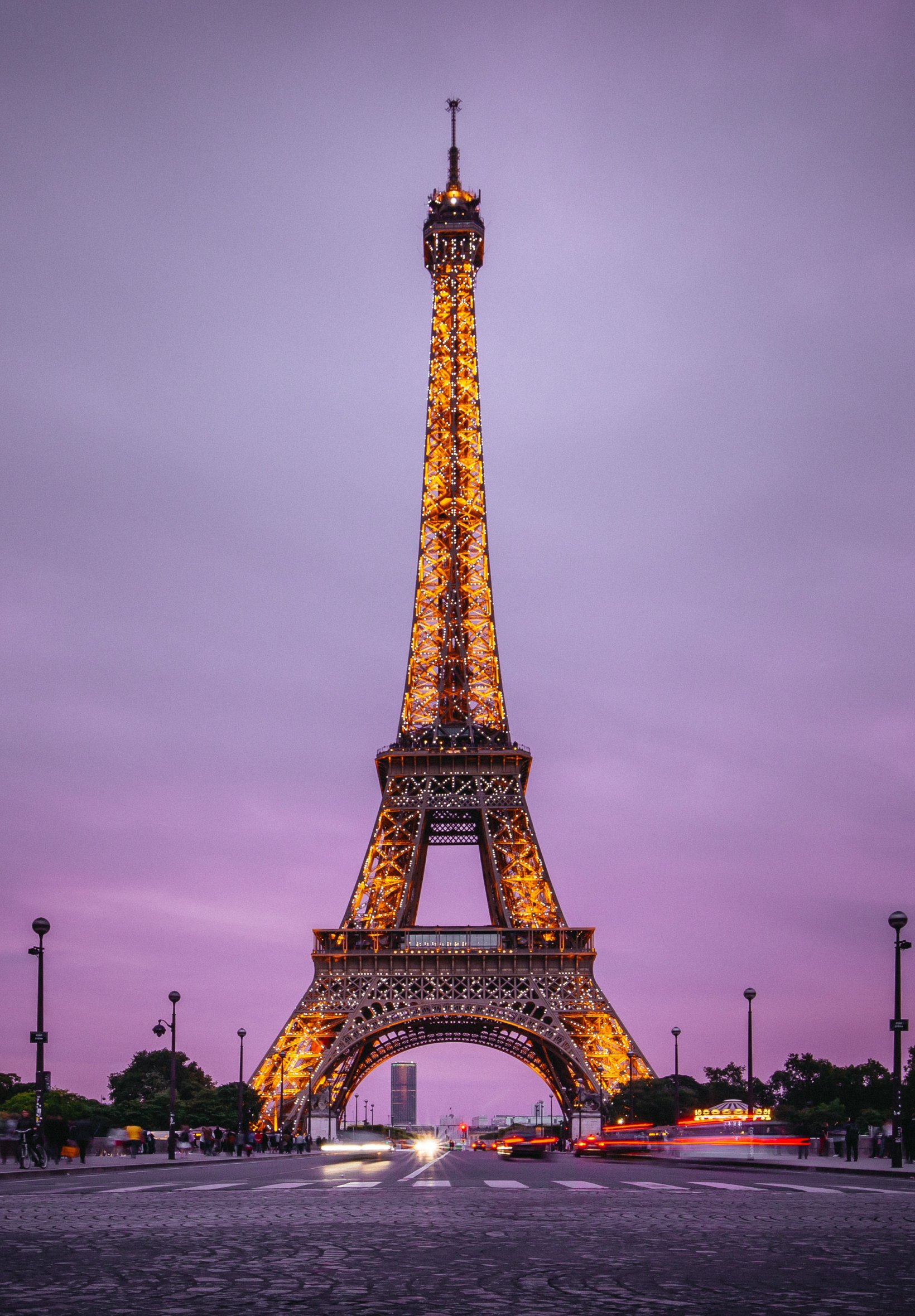 Pink Paris France Wallpapers