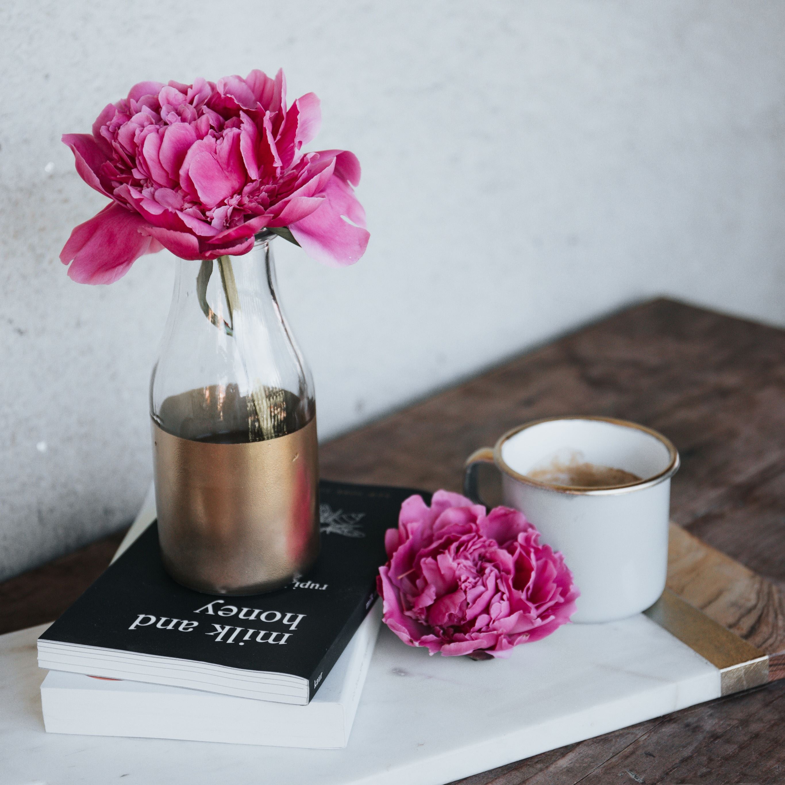 Pink Peonies Flower Wallpapers