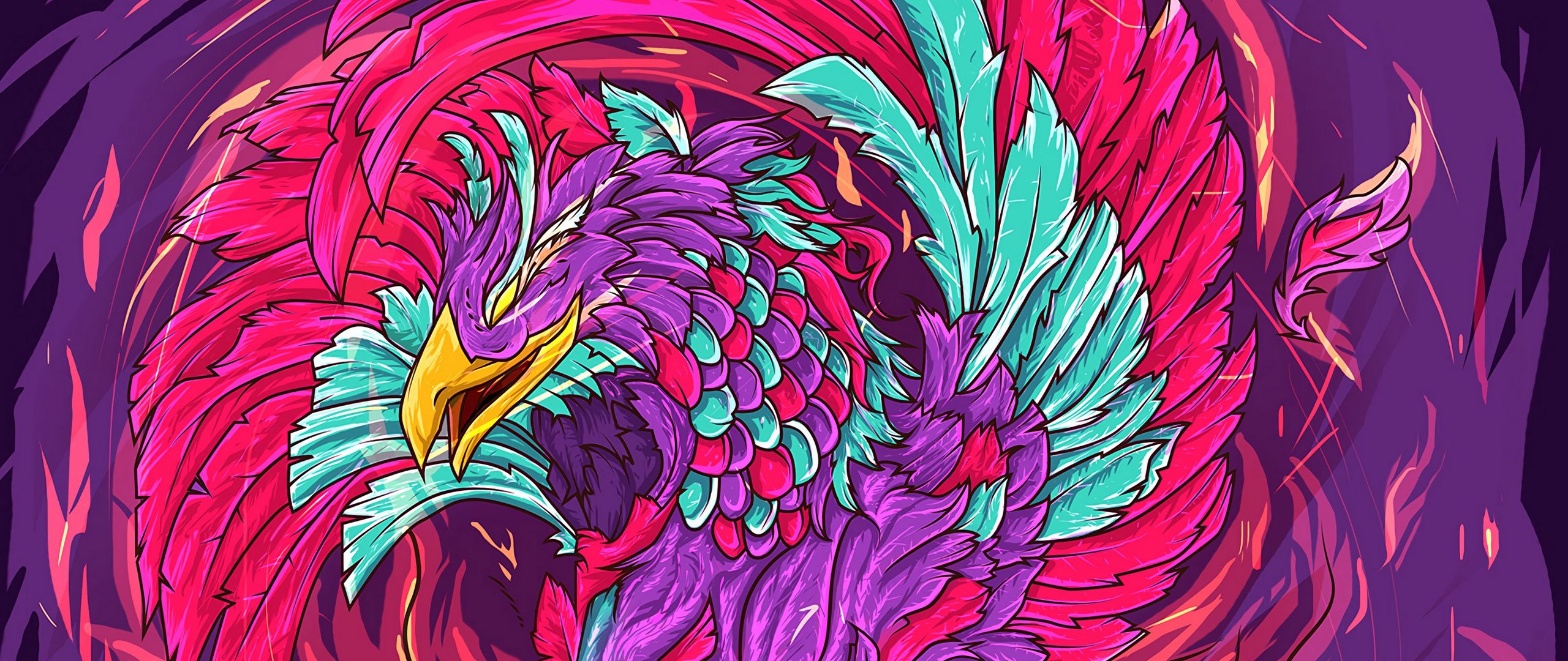 Pink Phoenix Wallpapers