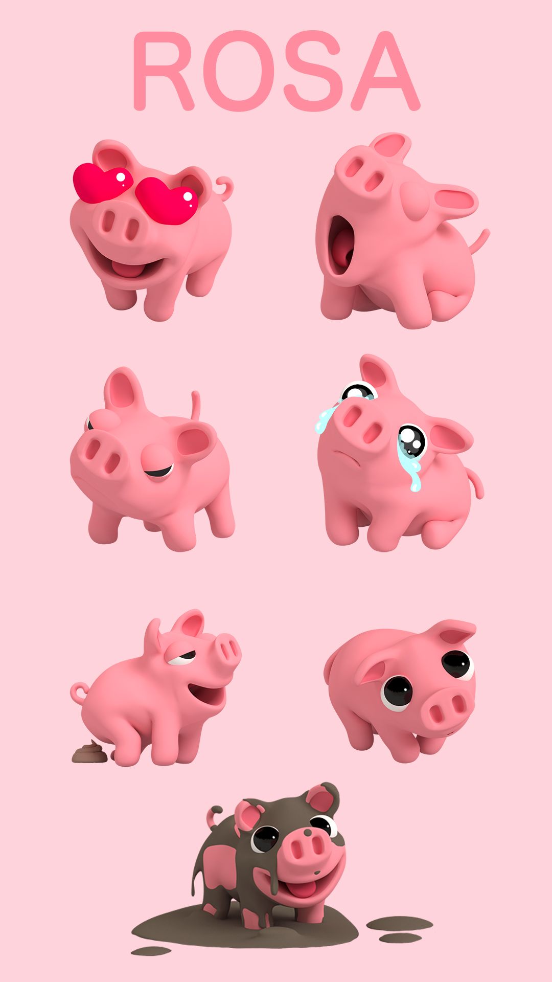 Pink Piggy Wallpapers