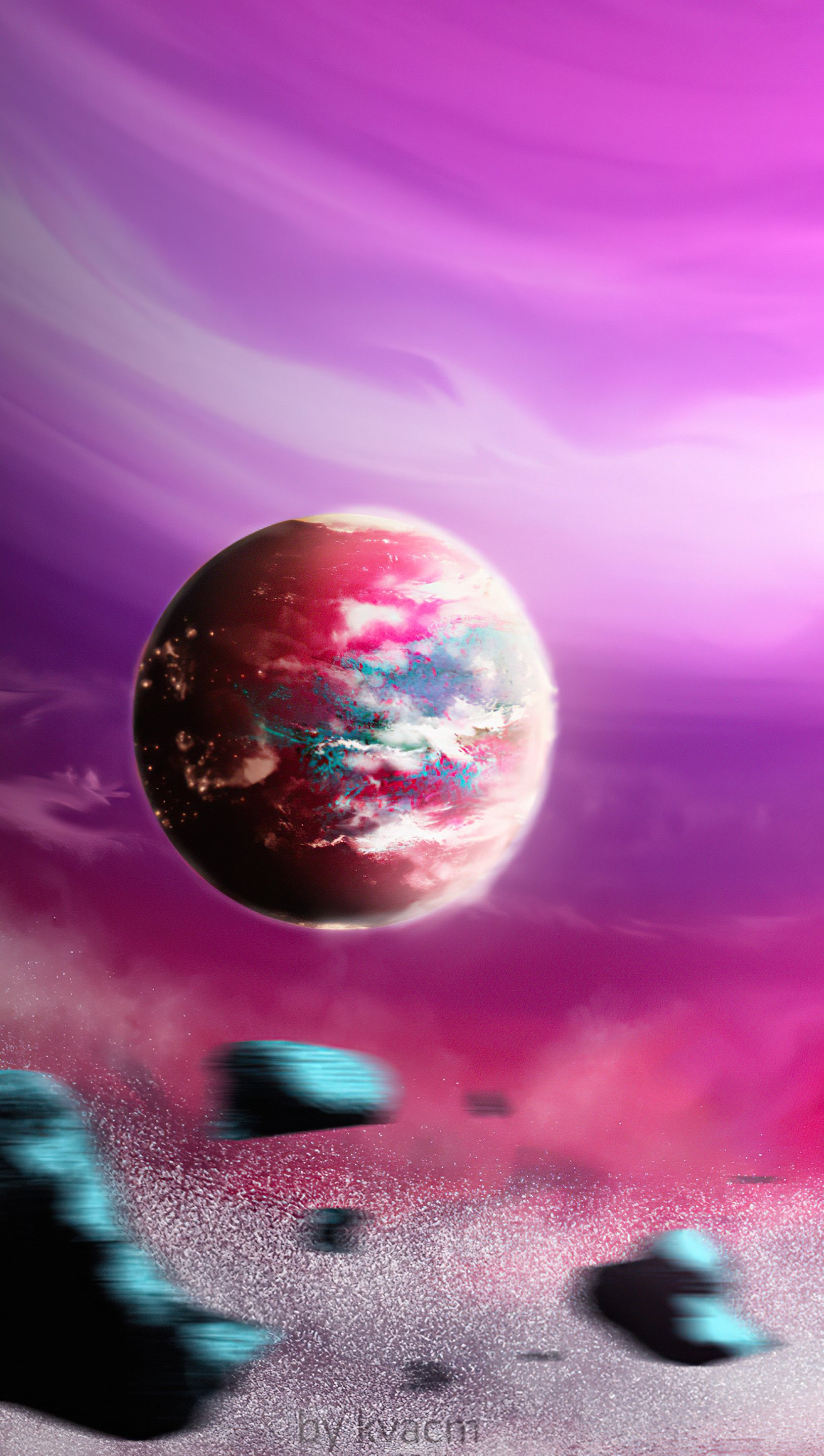 Pink Planet Wallpapers