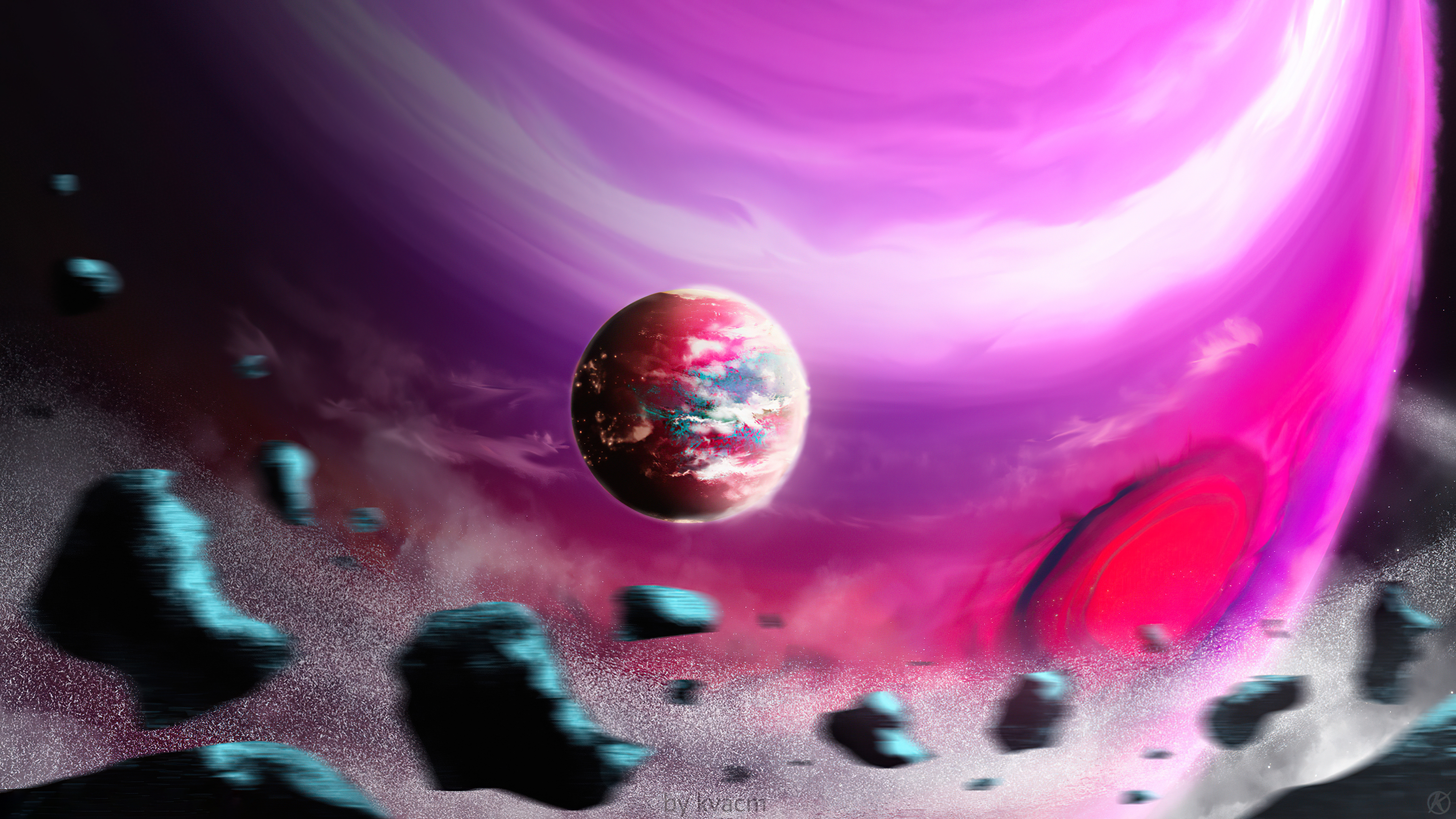 Pink Planet Wallpapers