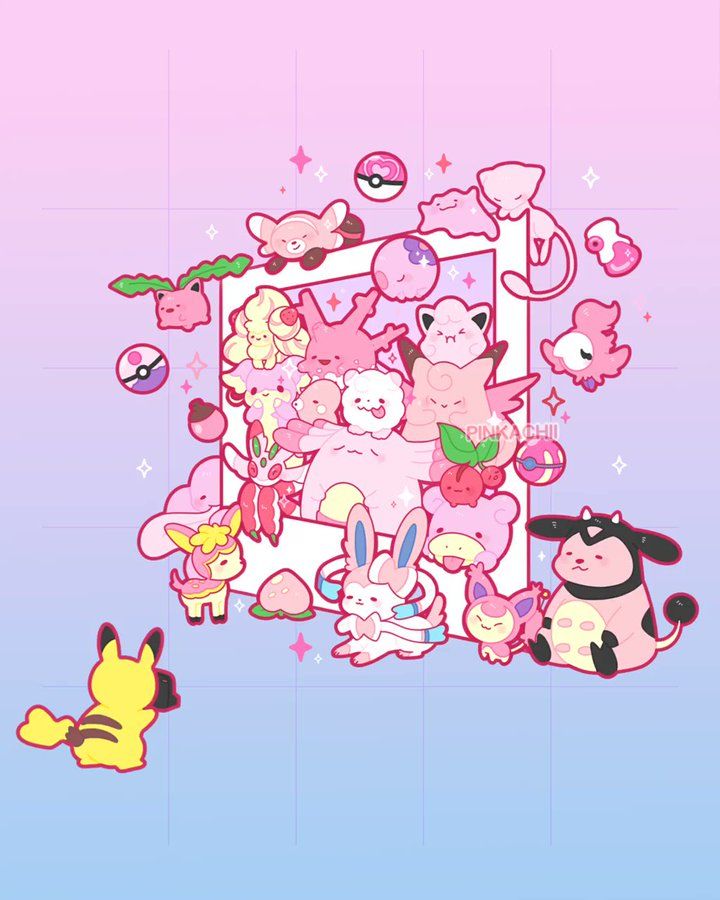 Pink Pokemon Wallpapers