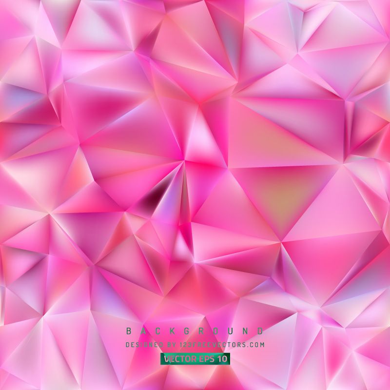 Pink Polygon Wallpapers