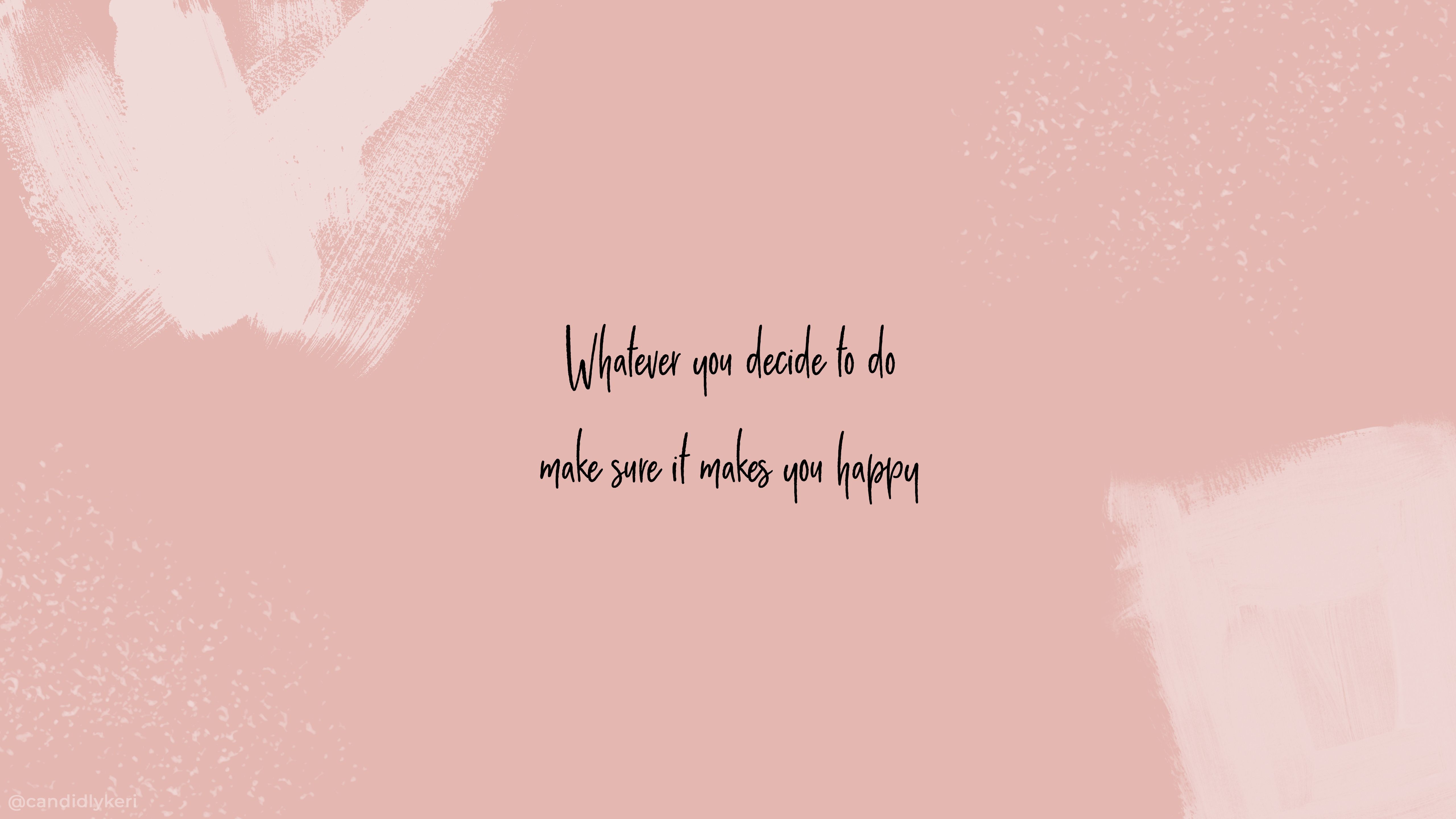 Pink Quote Laptop Wallpapers