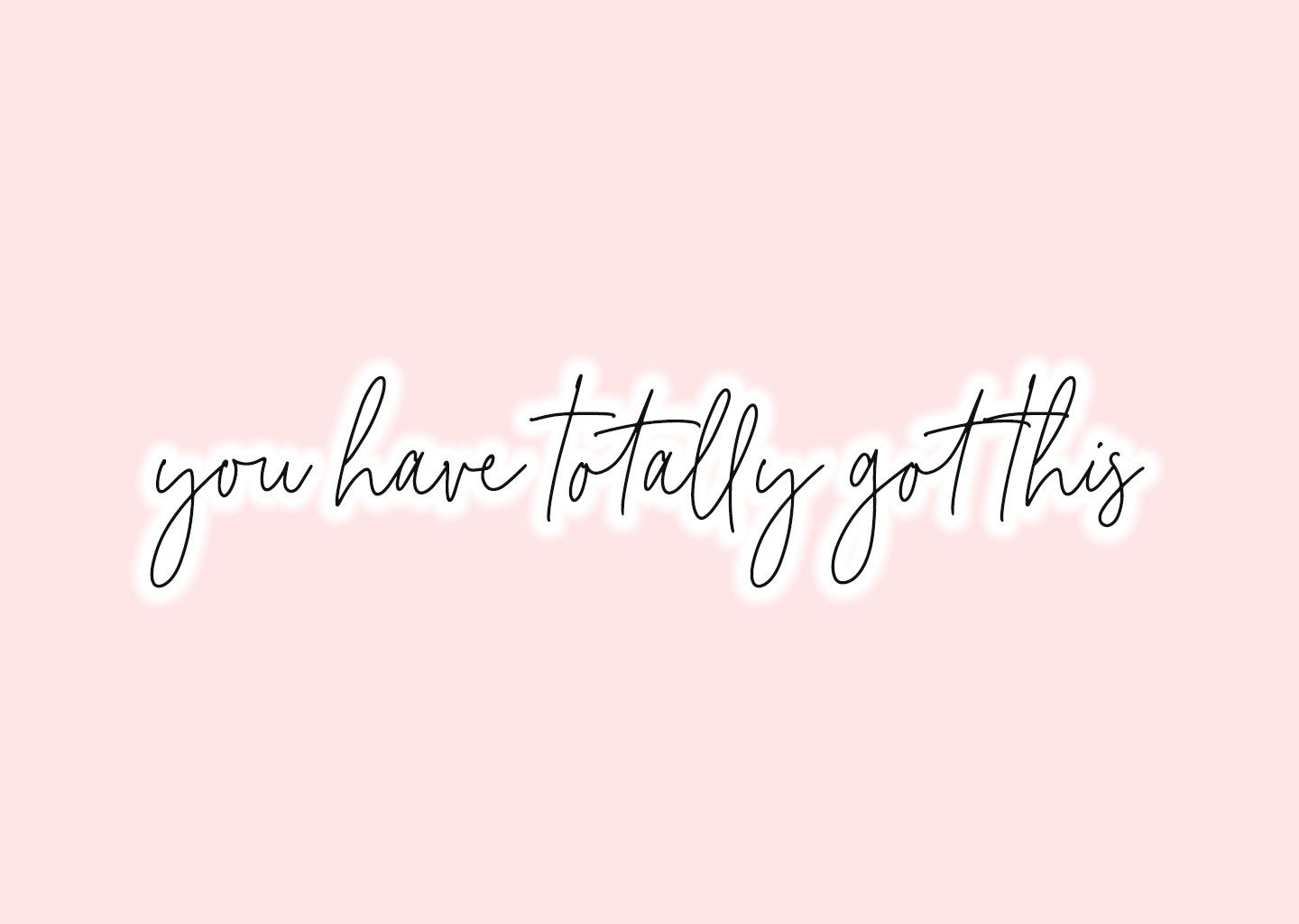 Pink Quote Laptop Wallpapers