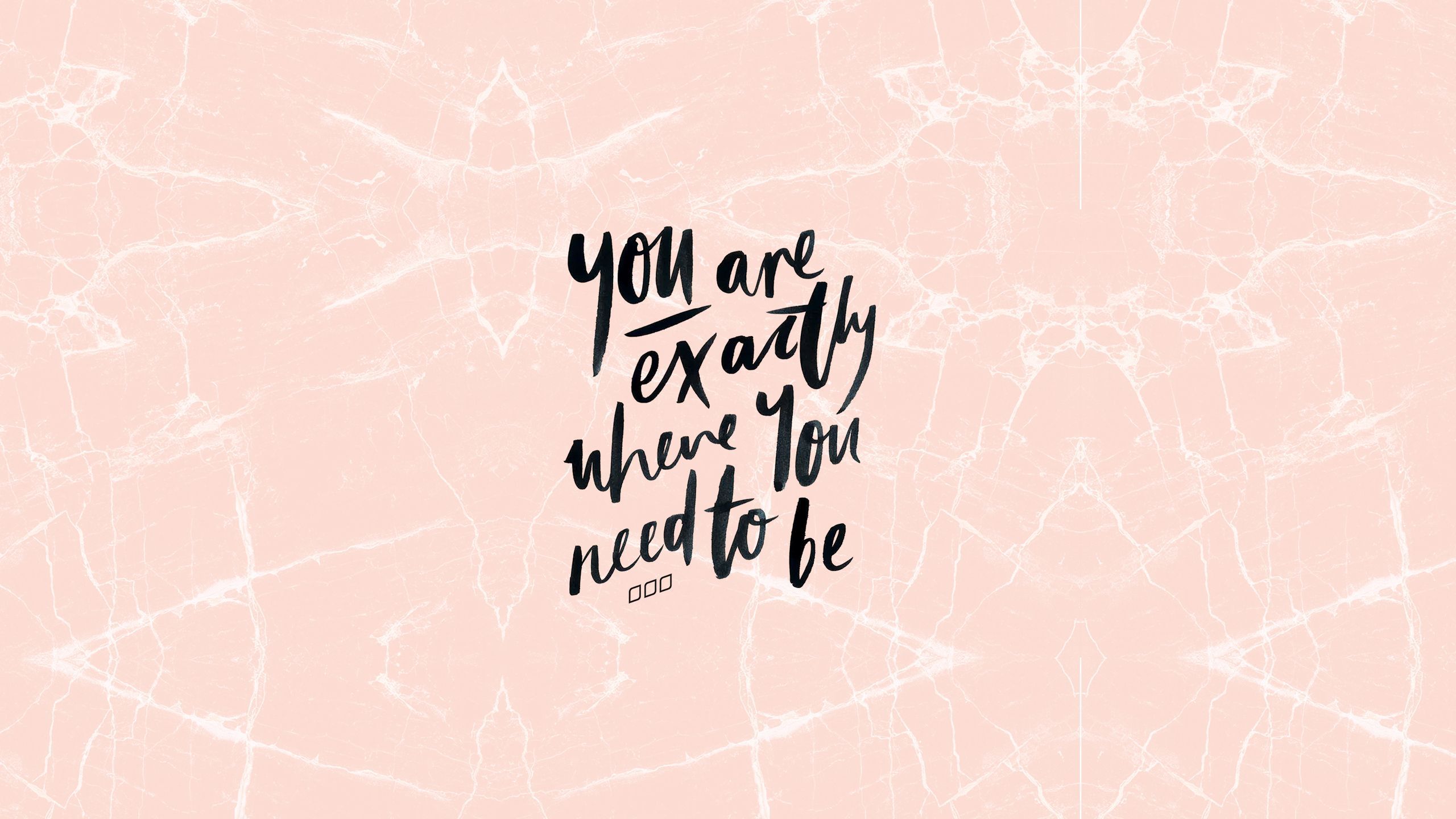 Pink Quote Laptop Wallpapers