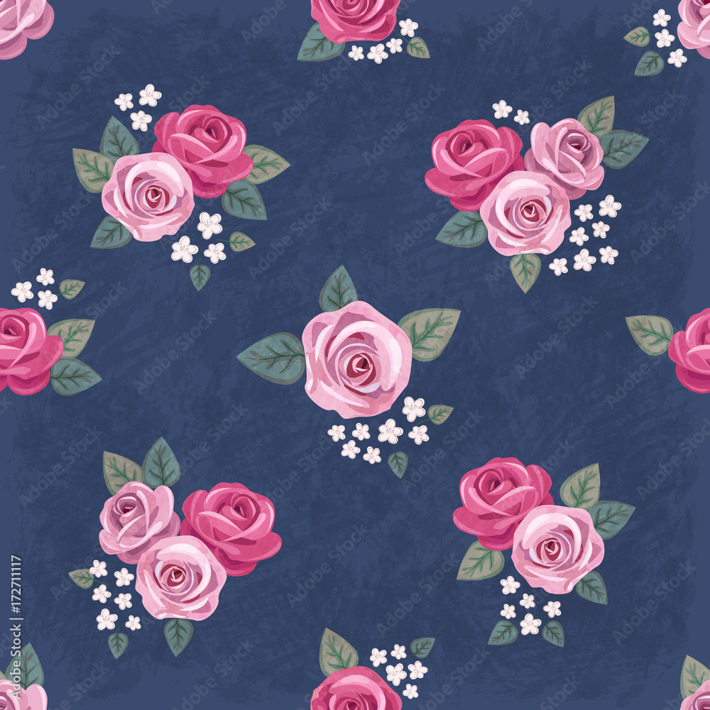 Pink Roses Vintage Wallpapers