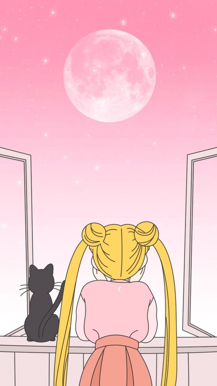 Pink Sailor Moon Wallpapers