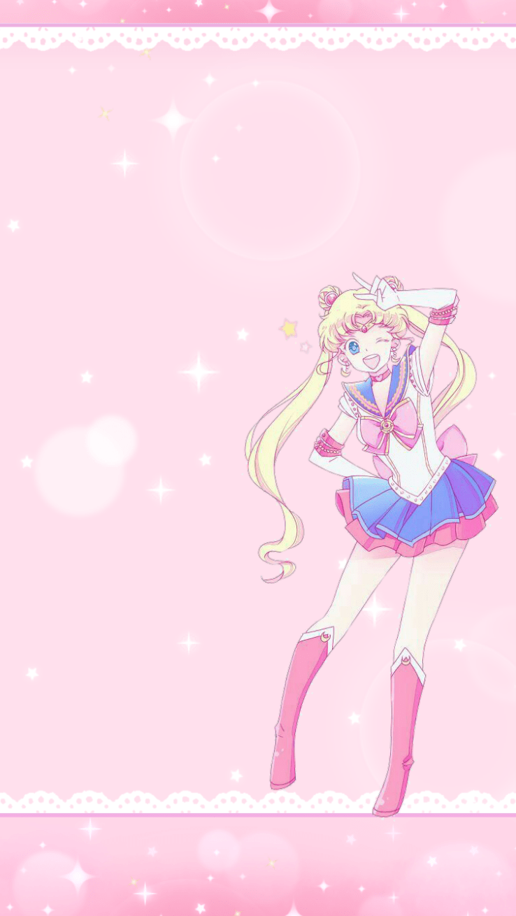 Pink Sailor Moon Wallpapers