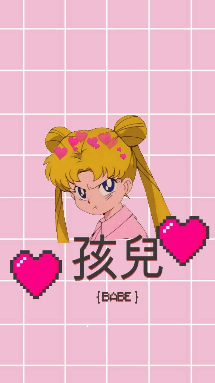 Pink Sailor Moon Wallpapers