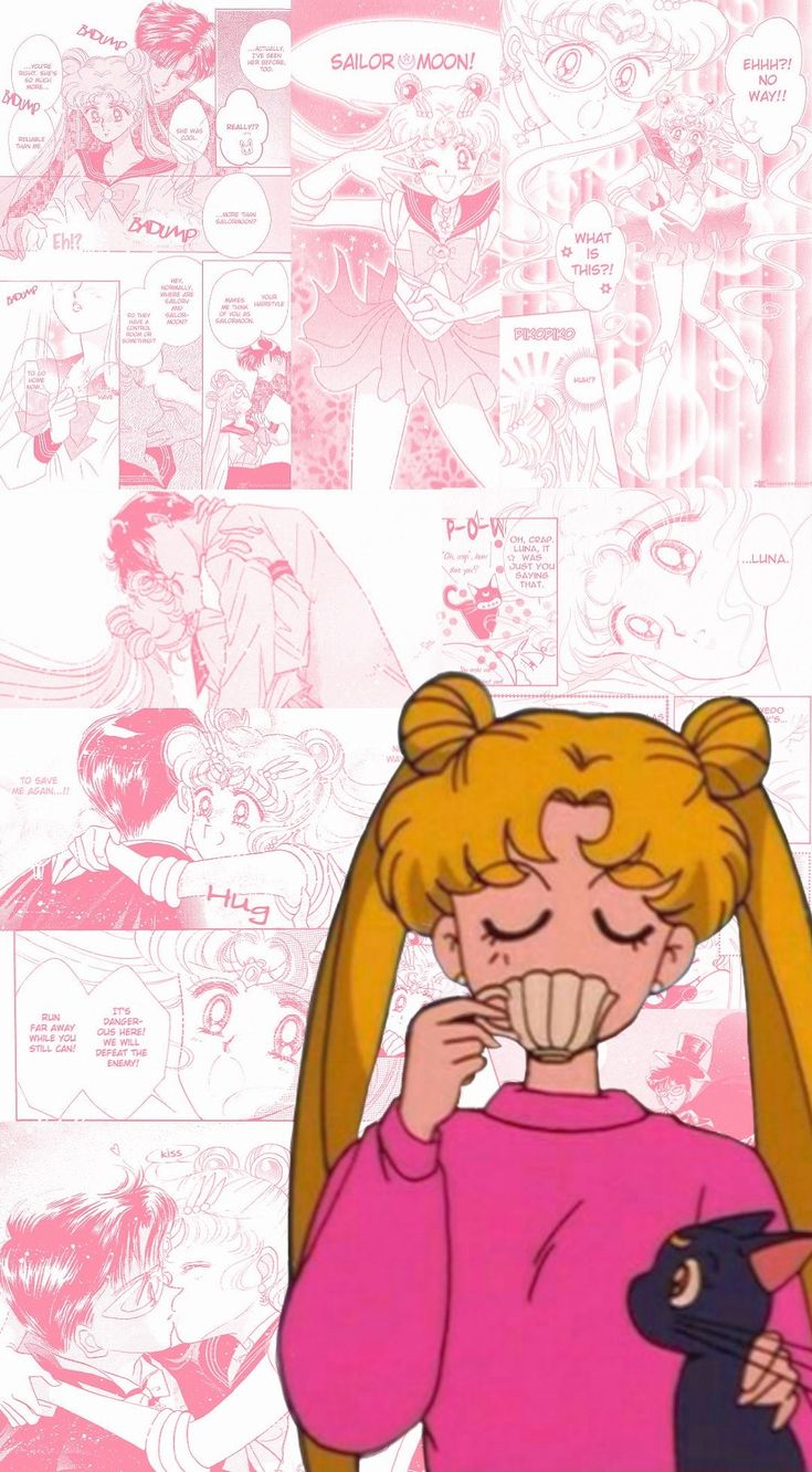 Pink Sailor Moon Wallpapers