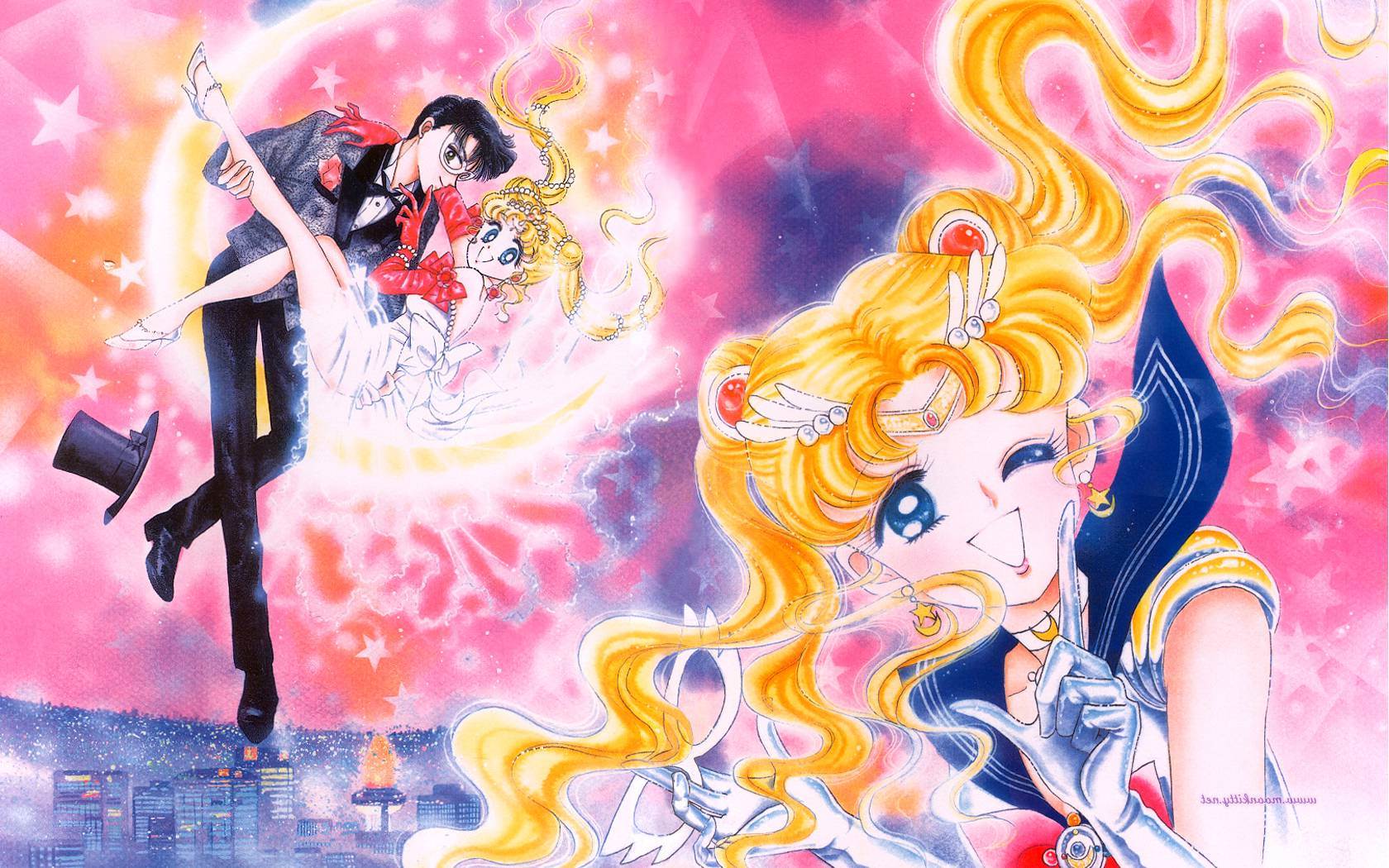 Pink Sailor Moon Wallpapers