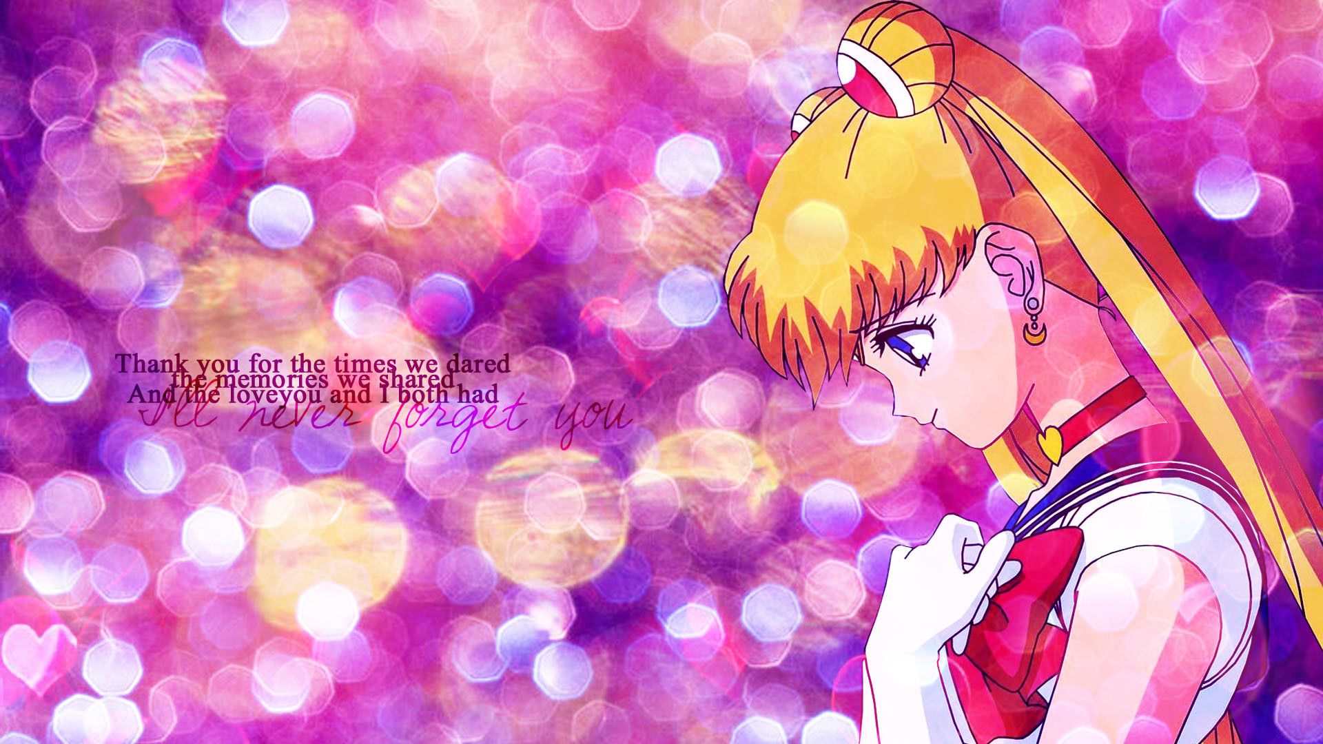 Pink Sailor Moon Laptop Wallpapers