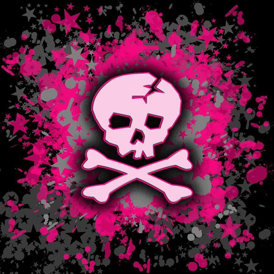 Pink Skull Wallpapers